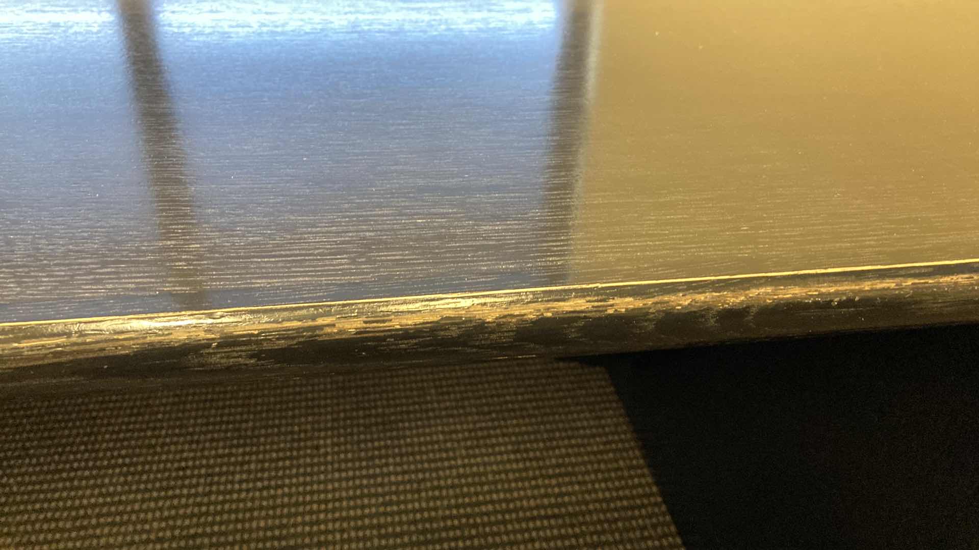 Photo 1 of STEELCASE BLACK FINISH OFFICE DESK 72” X 42” H29”