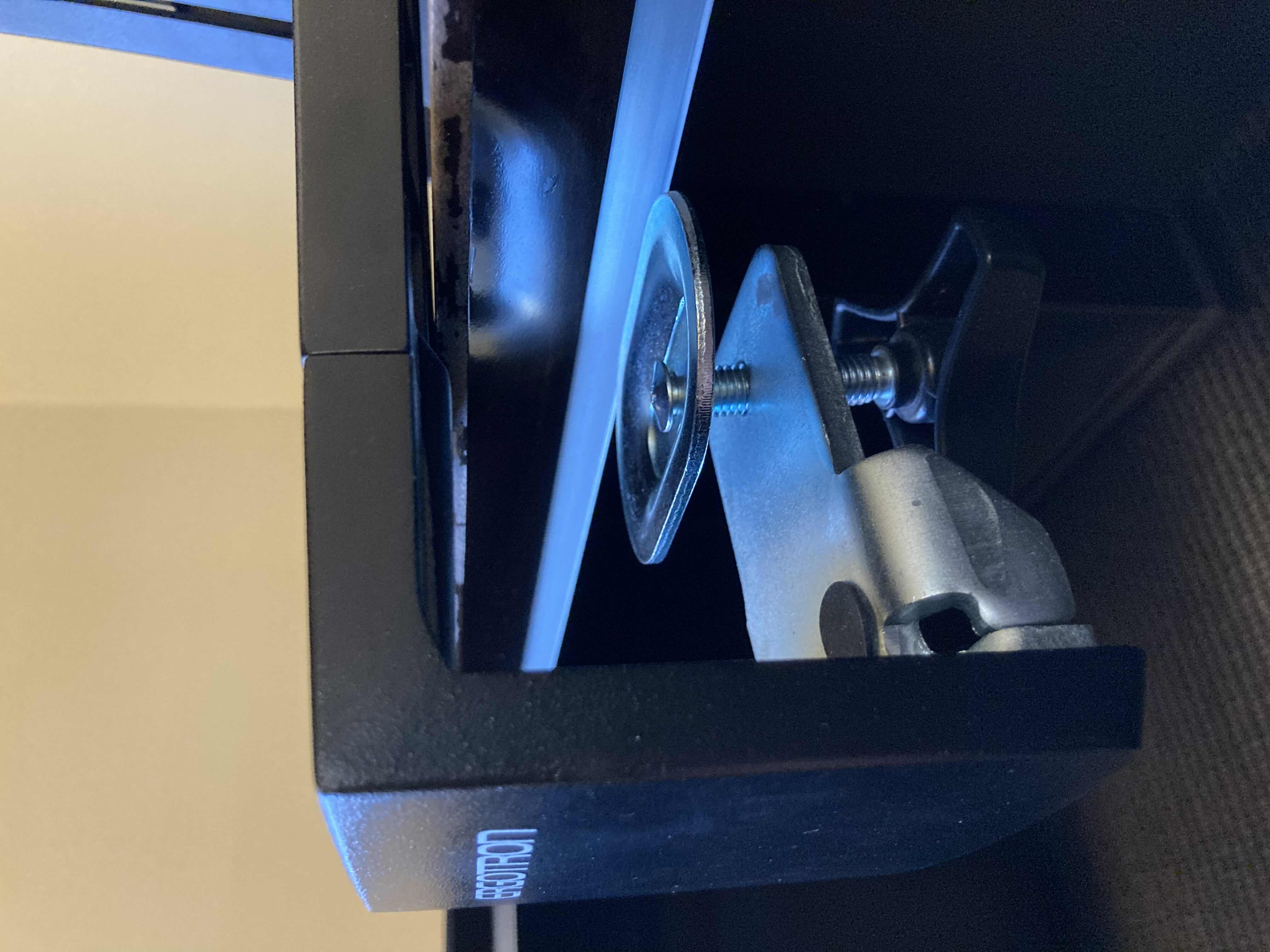 Photo 6 of ERGOTRON WORKFIT COMPUTER SINGLE MONITOR DESK MOUNTED STAND 29” X 27” H36”