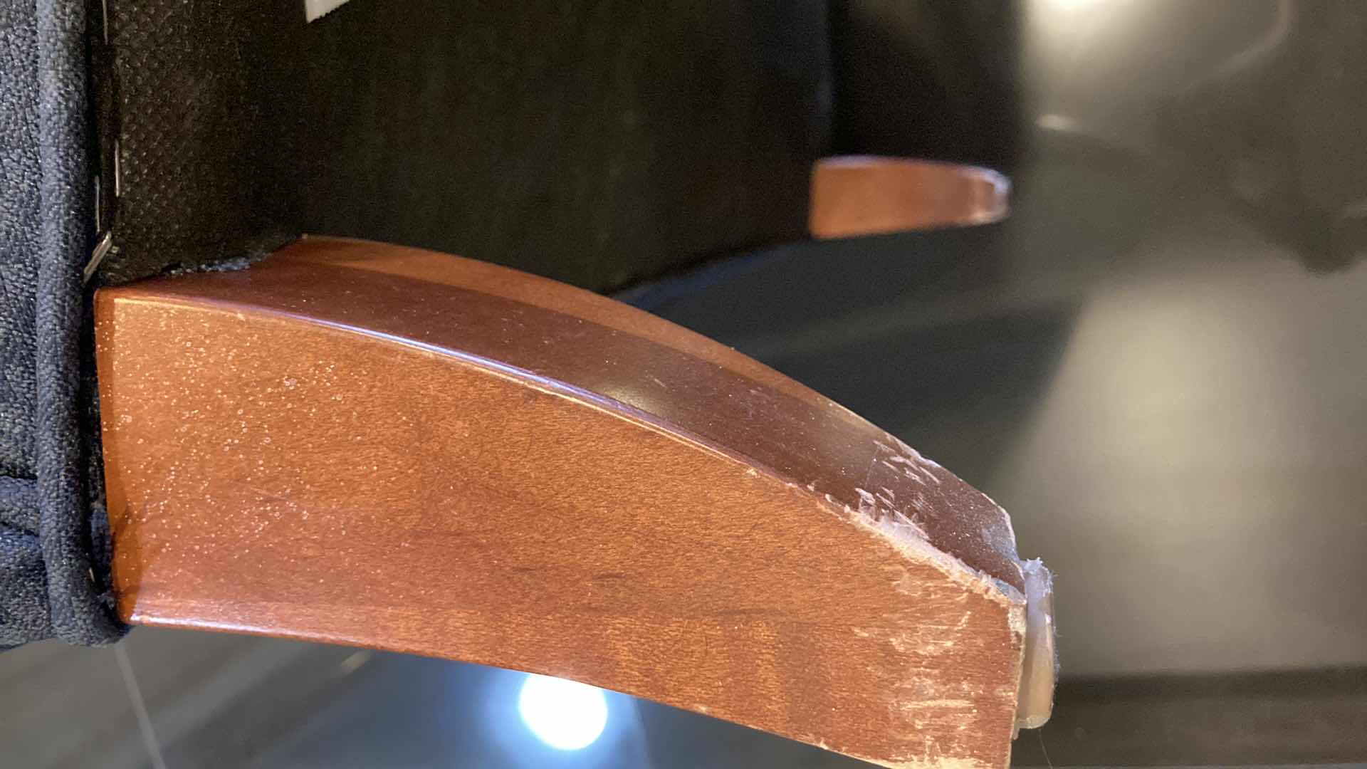 Photo 1 of OFS STYLINE BLUE LOUNGE CHAIR 37” X 30” H32”