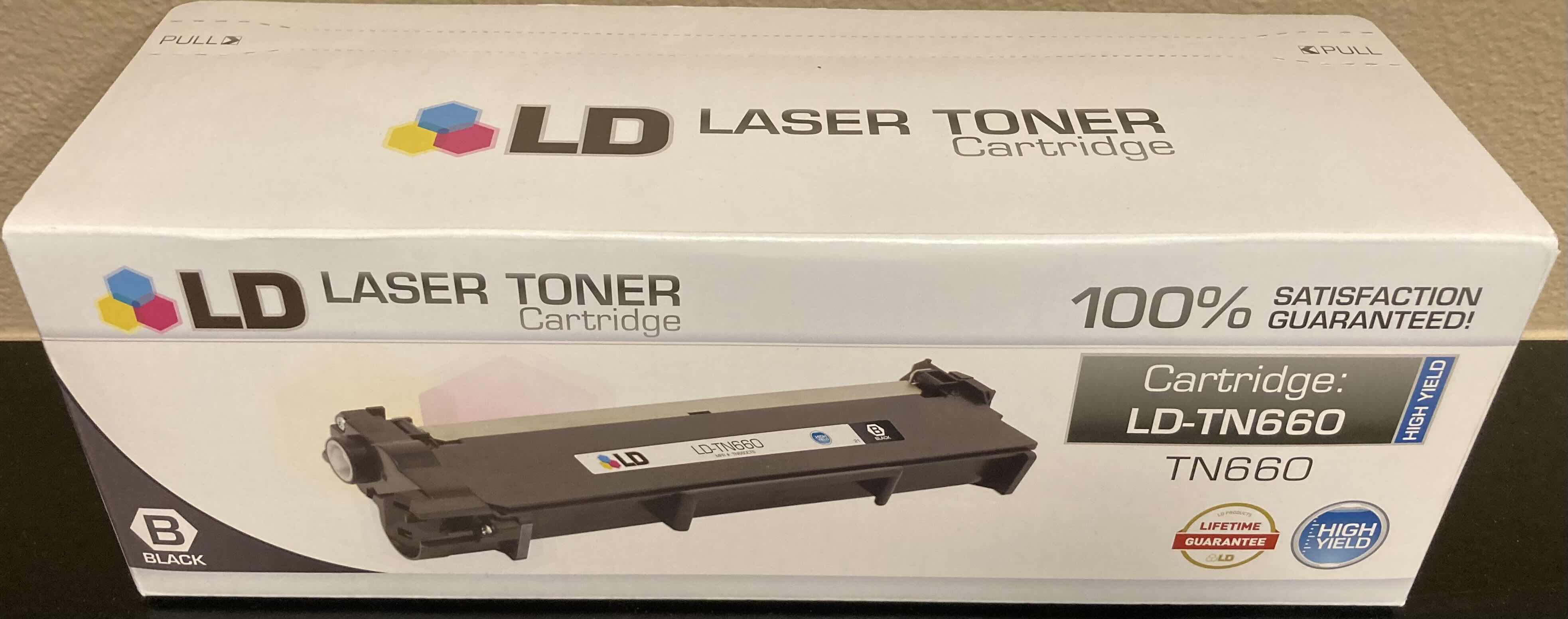 Photo 1 of NEW LD LASER BLACK TONER CARTRIDGE LD-TN660