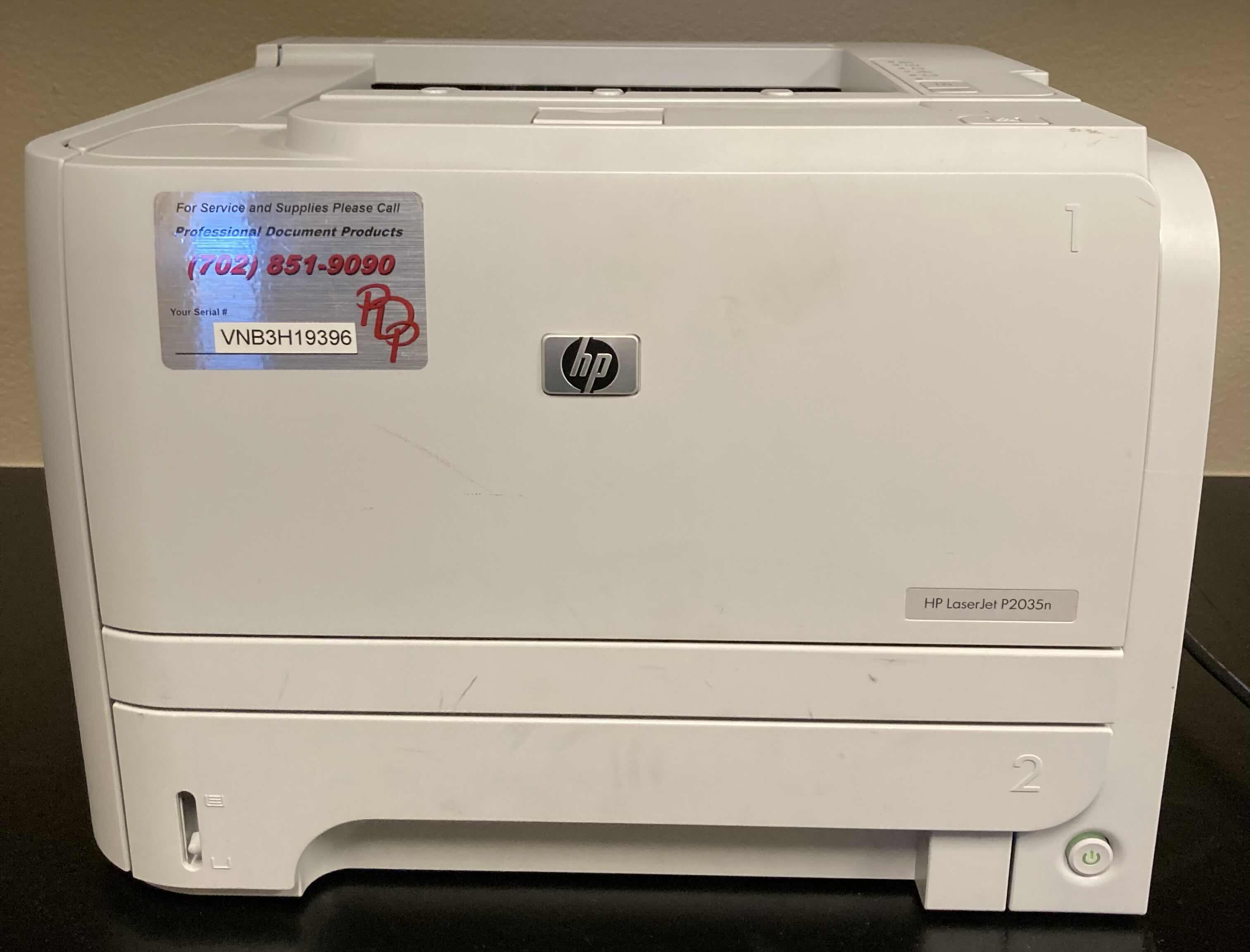 Photo 1 of HP P2035m LASER JET PRINTER