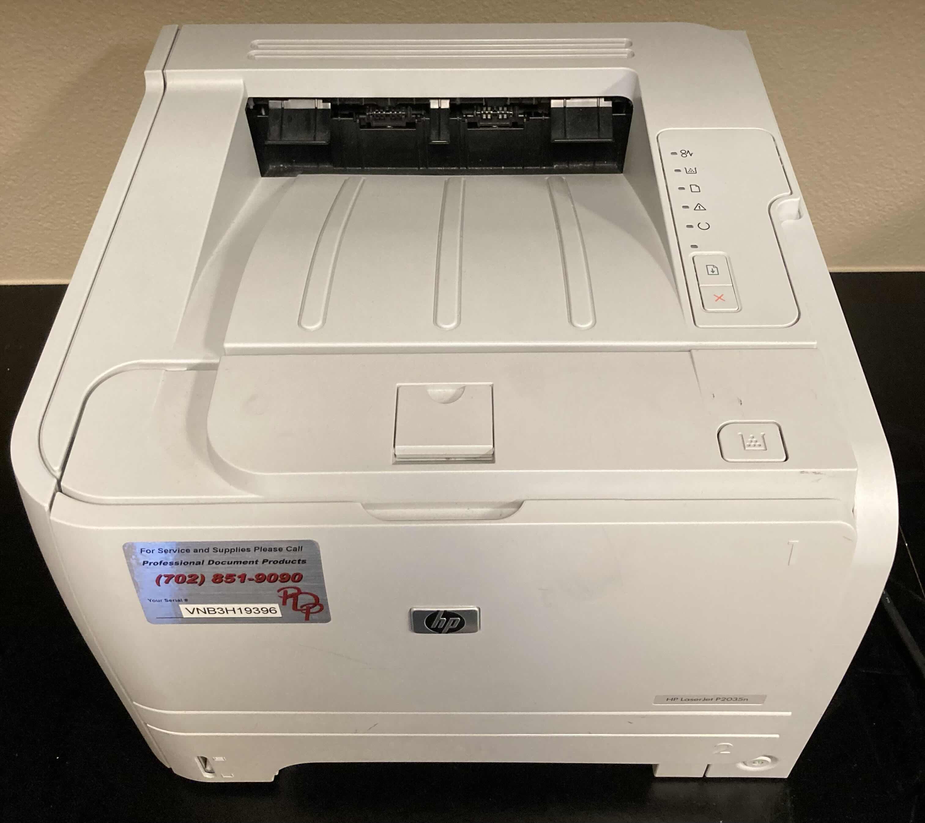 Photo 1 of HP P2035m LASER JET PRINTER