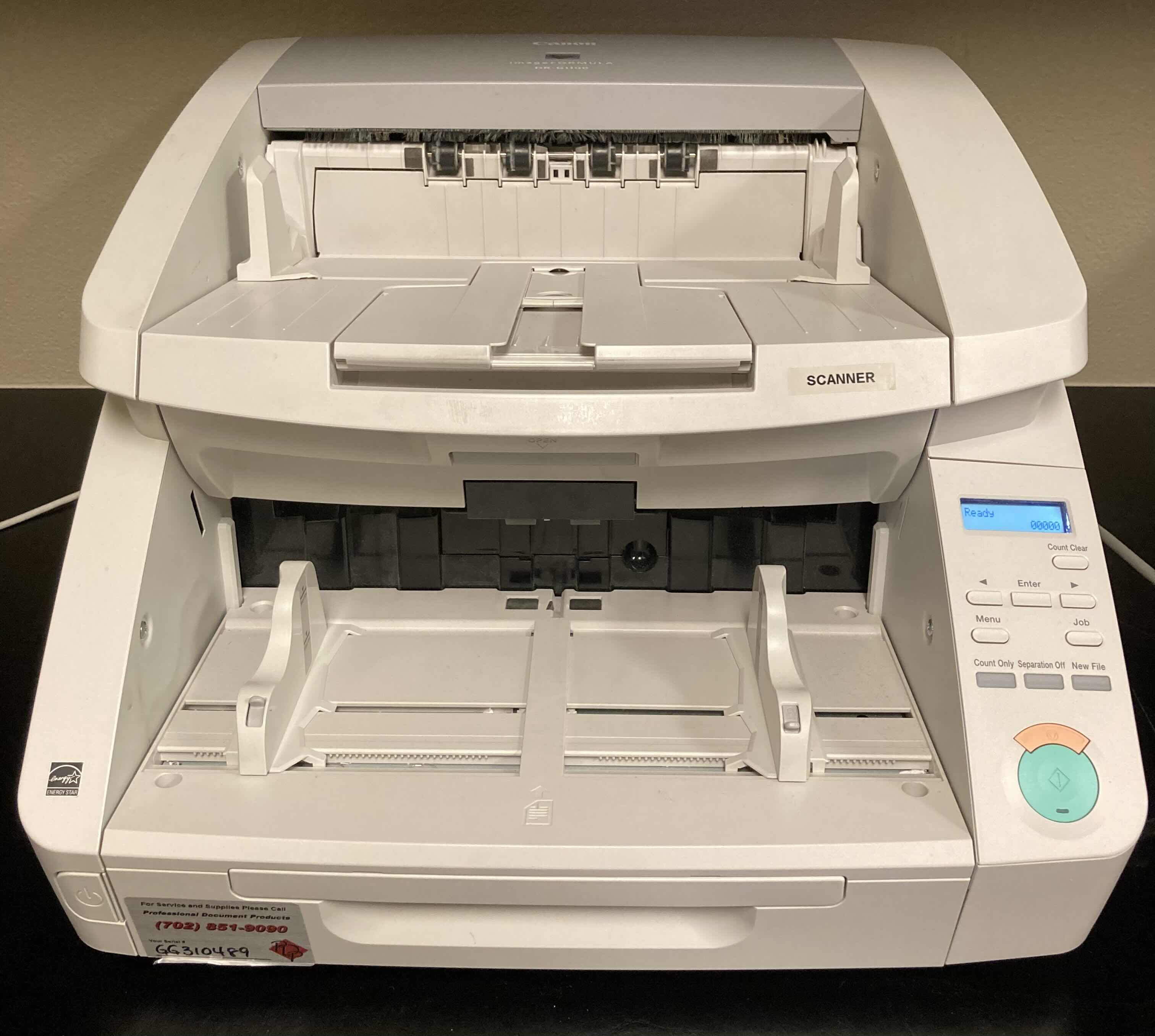 Photo 1 of CANON IMAGE FORMULA DR-G1100 DOCUMENT SCANNER