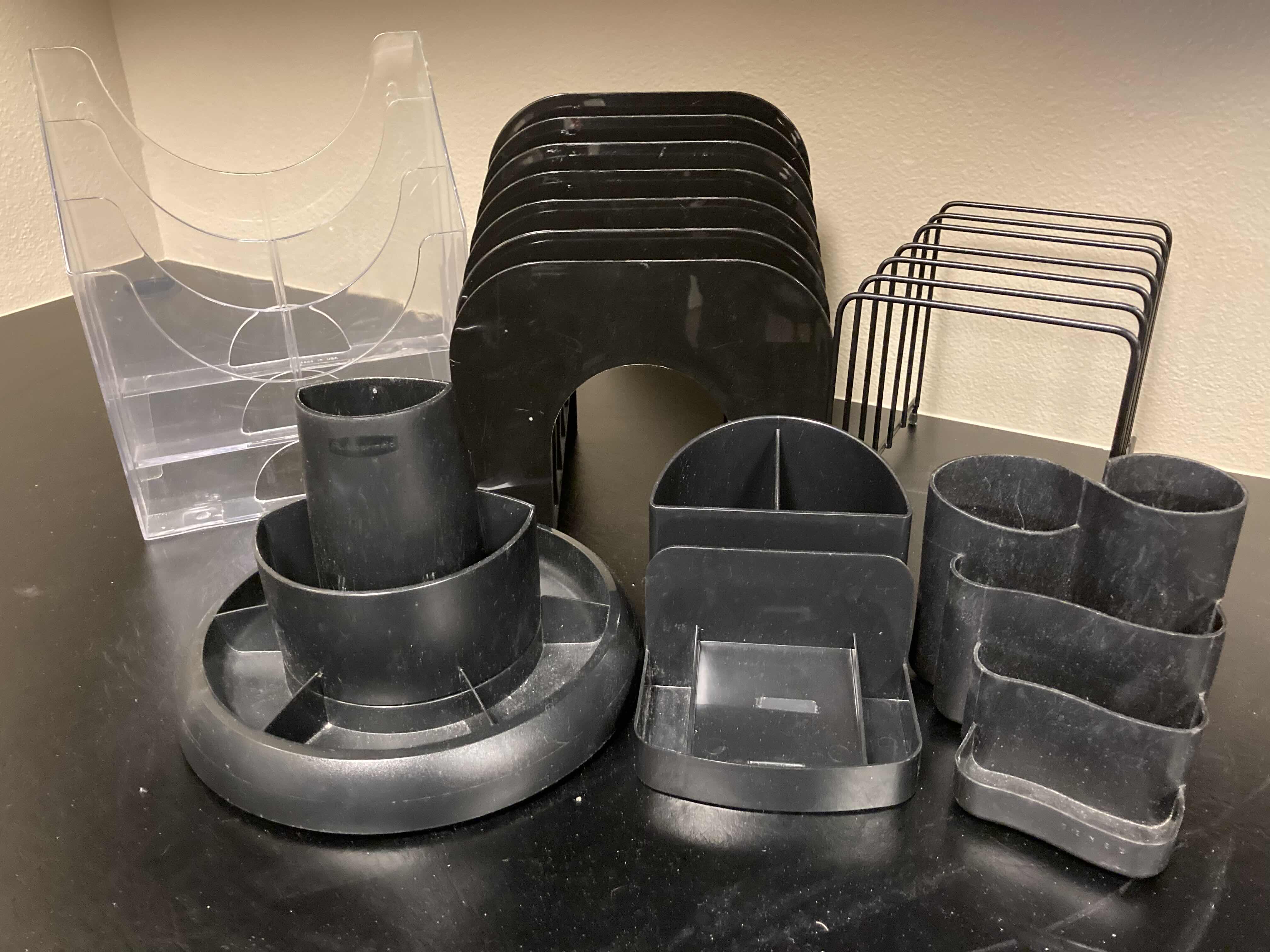 Photo 1 of FILE HOLDERS (3) & STATIONARY HOLDERS (3)