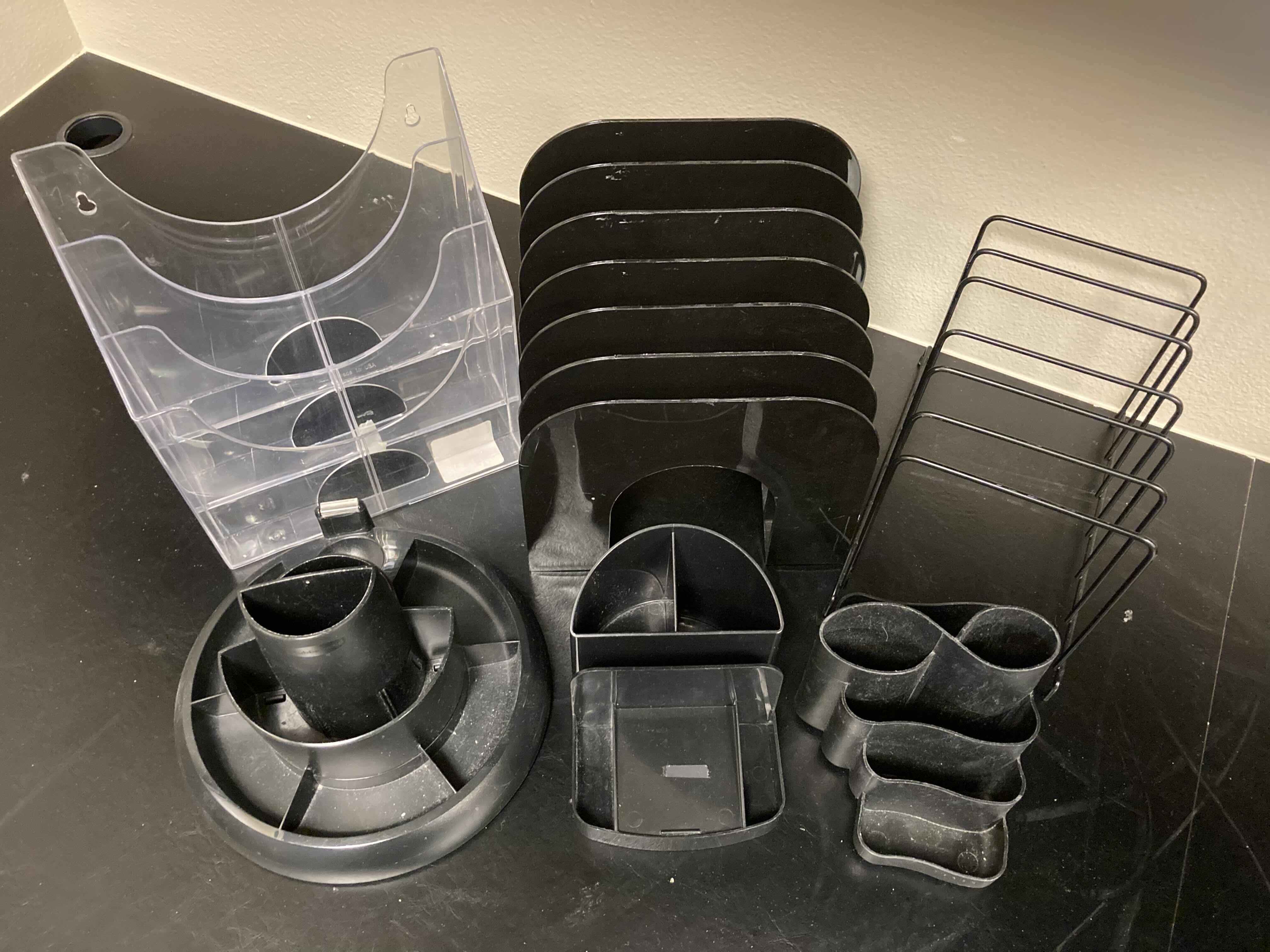 Photo 1 of FILE HOLDERS (3) & STATIONARY HOLDERS (3)