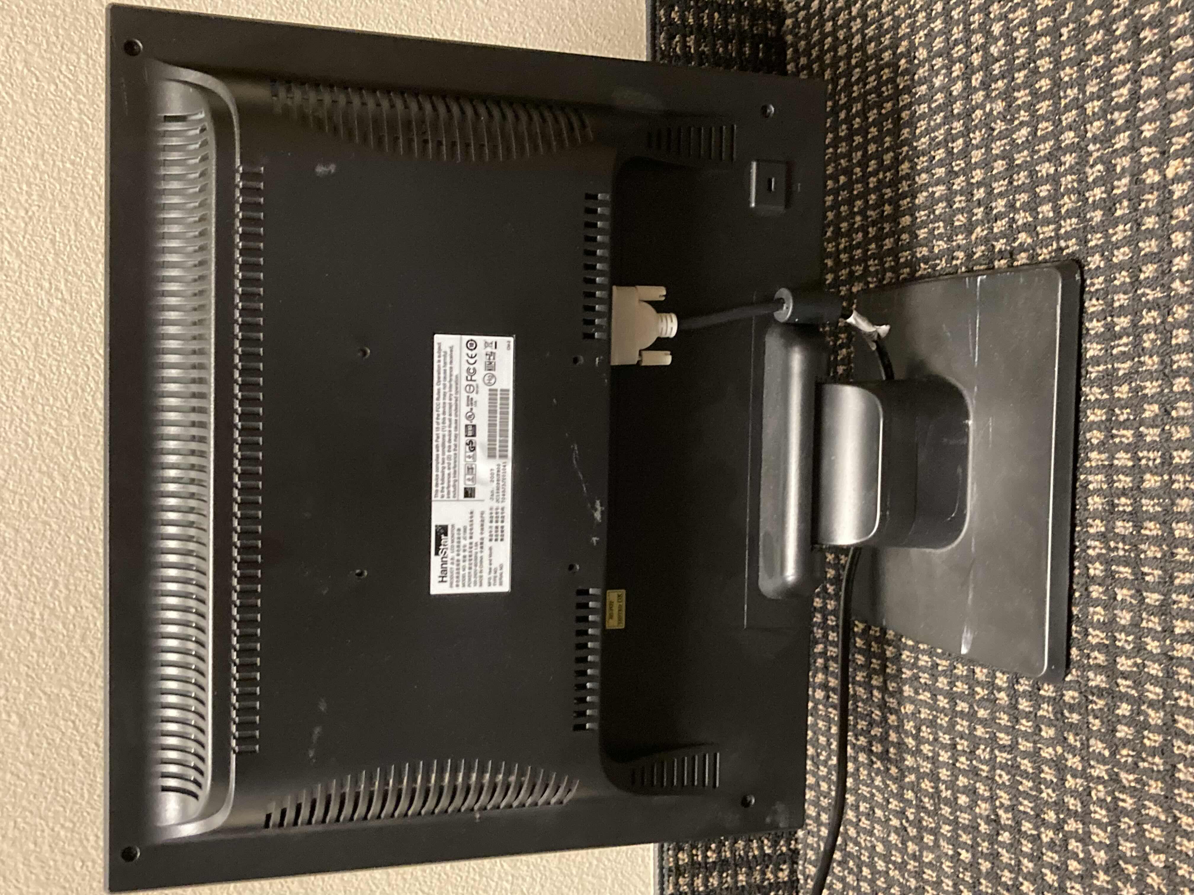 Photo 1 of HANNS G LED MONITOR MODEL JC199D