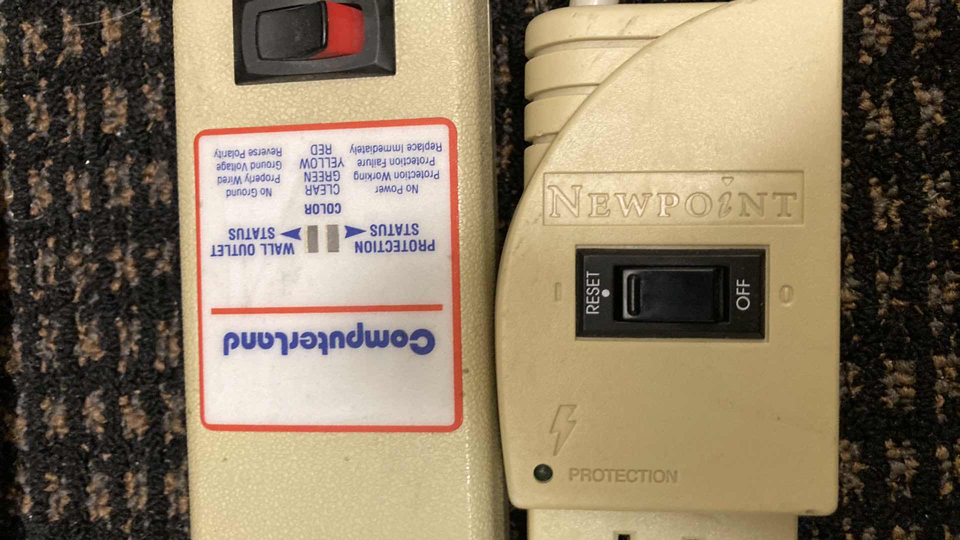 Photo 1 of COMPUTER LAND & NEWPOINT POWER STRIPS (2)