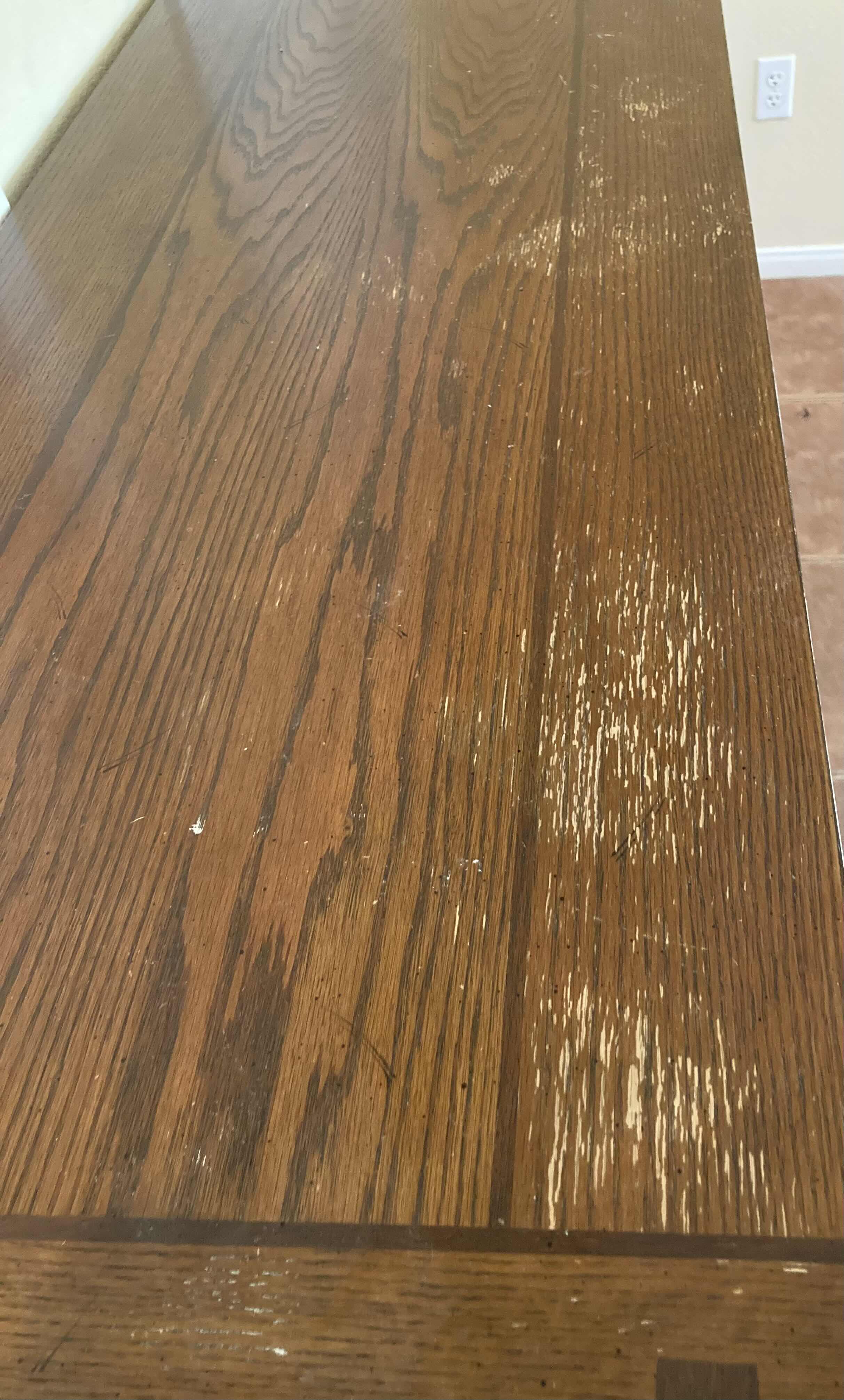 Photo 7 of VINTAGE DARK OAK 9 DRAWER DRESSER 66” X 18” H42”