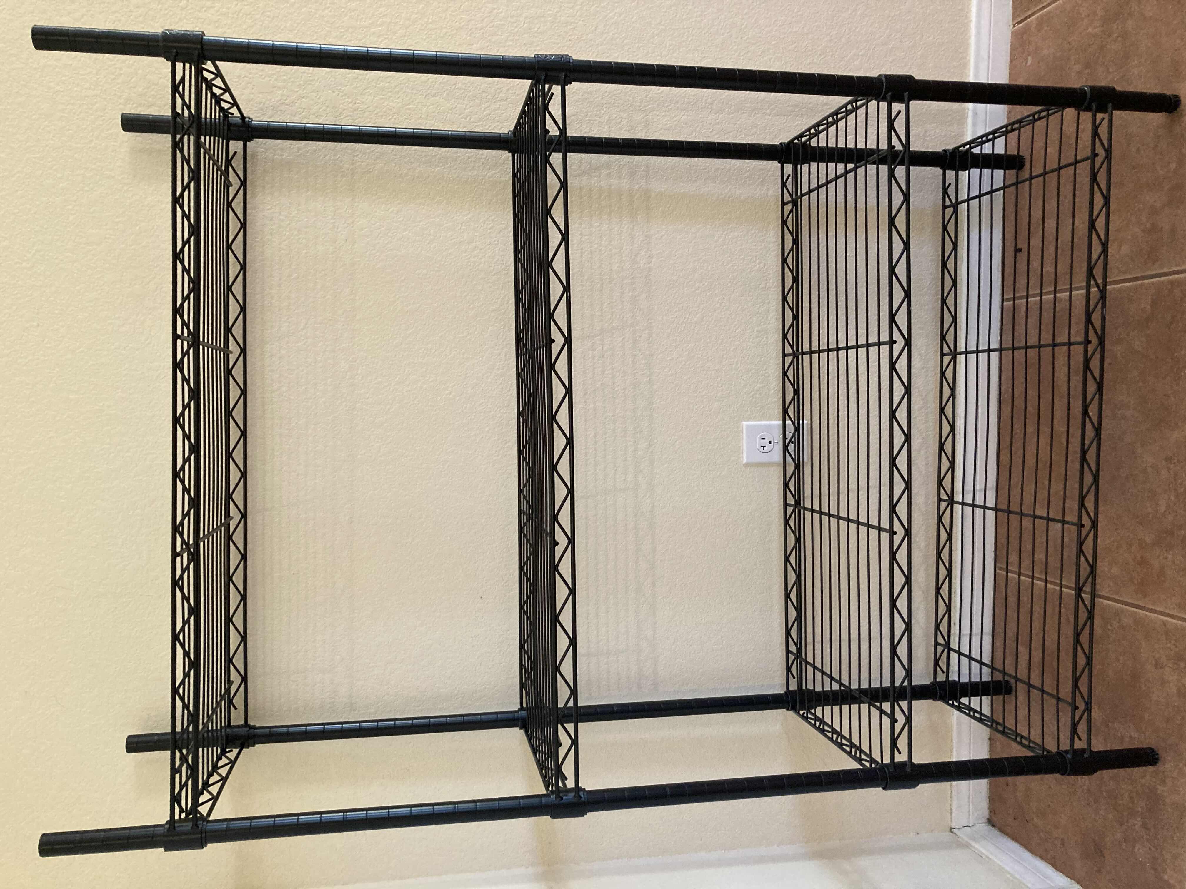Photo 1 of HDX BLACK METAL 4 TIER METRO RACK 35.5” X 14” H54.75”