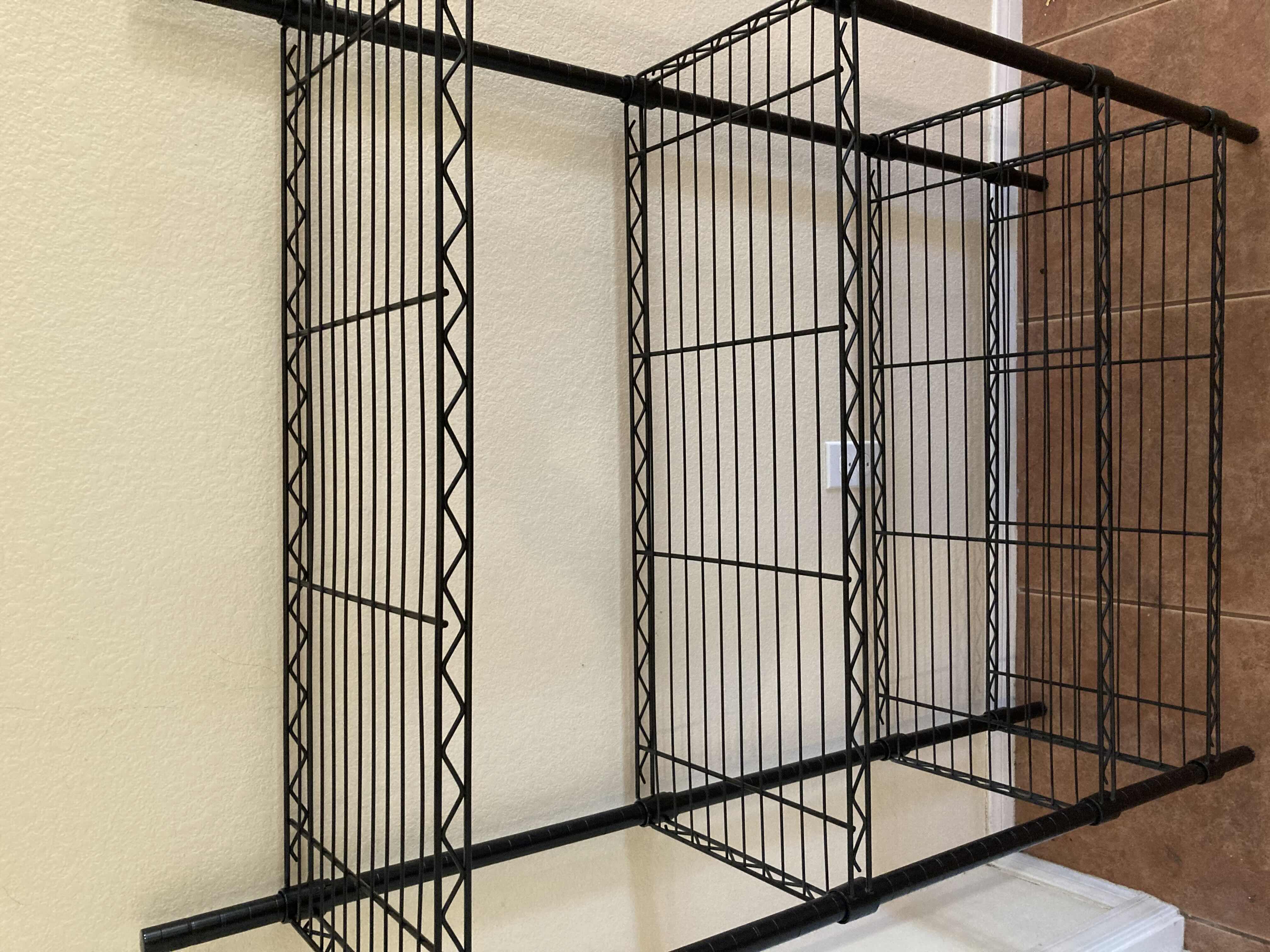 Photo 1 of HDX BLACK METAL 4 TIER METRO RACK 35.5” X 14” H54.75”