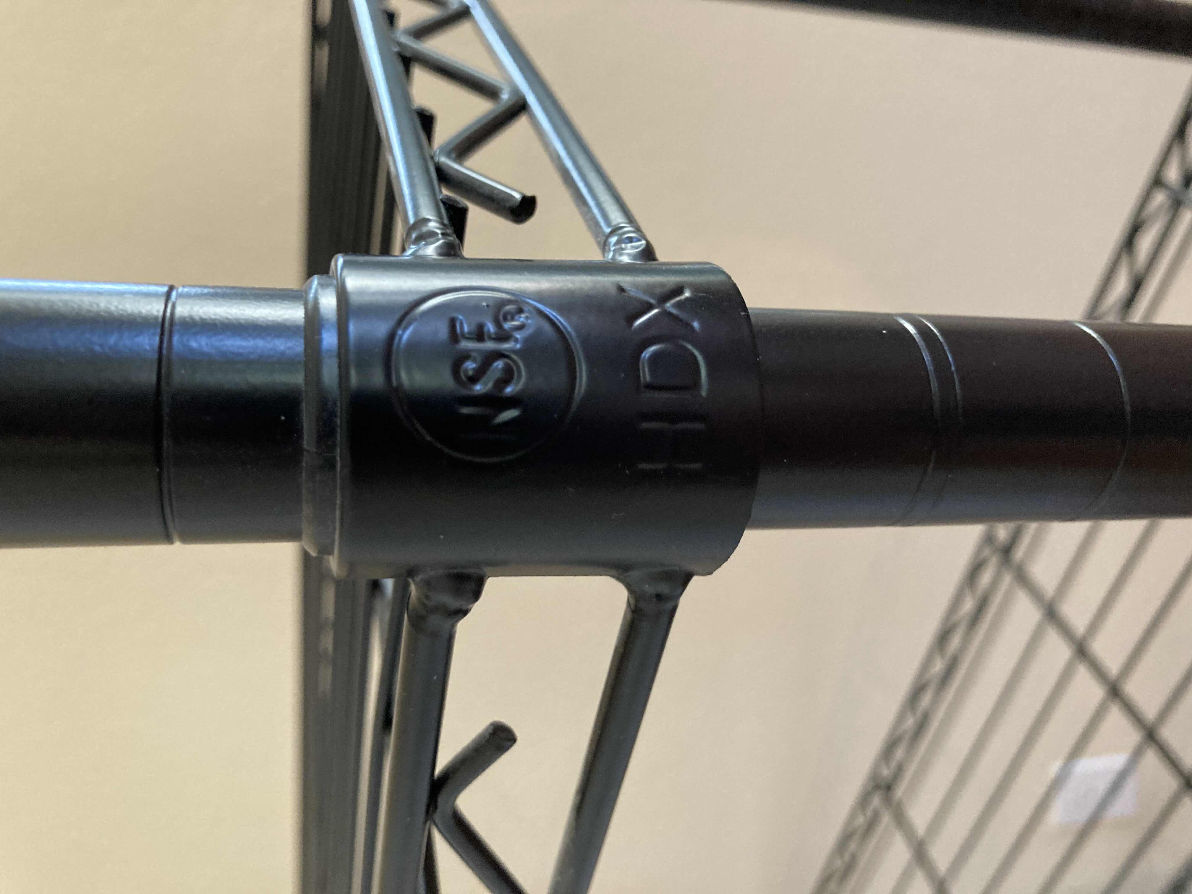 Photo 4 of HDX BLACK METAL 4 TIER METRO RACK 35.5” X 14” H54.75”