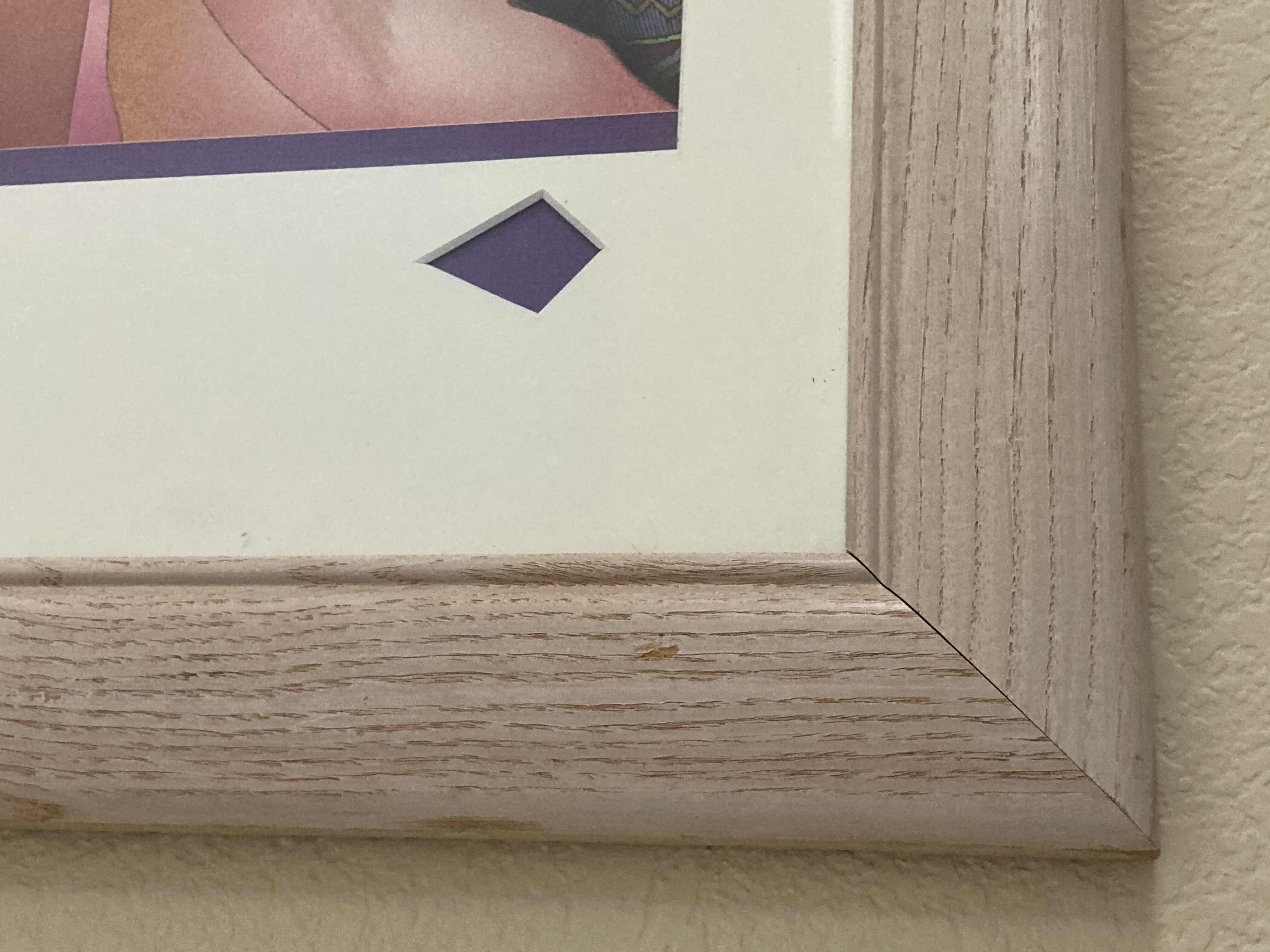 Photo 1 of TRAVELING NATIVE AMERICANS RED ROCK CANYONS ABSTRACT FRAMED REPRINT ARTWORK BY PENA 40” X 28”