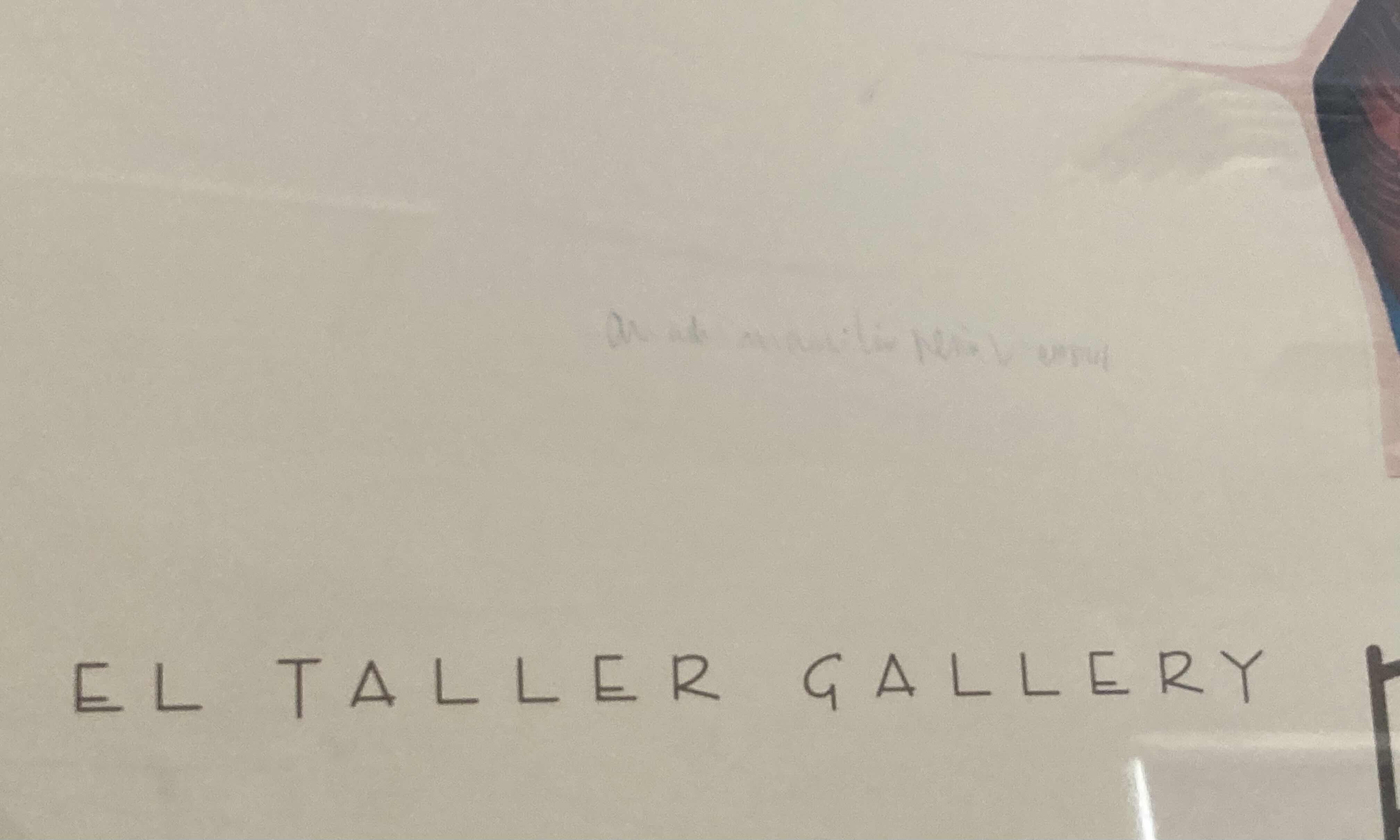 Photo 3 of EL TALLER GALLERY SANTA FE NEW MEXICO BY PENA FRAMED REPRINT ARTWORK 31” X 25”