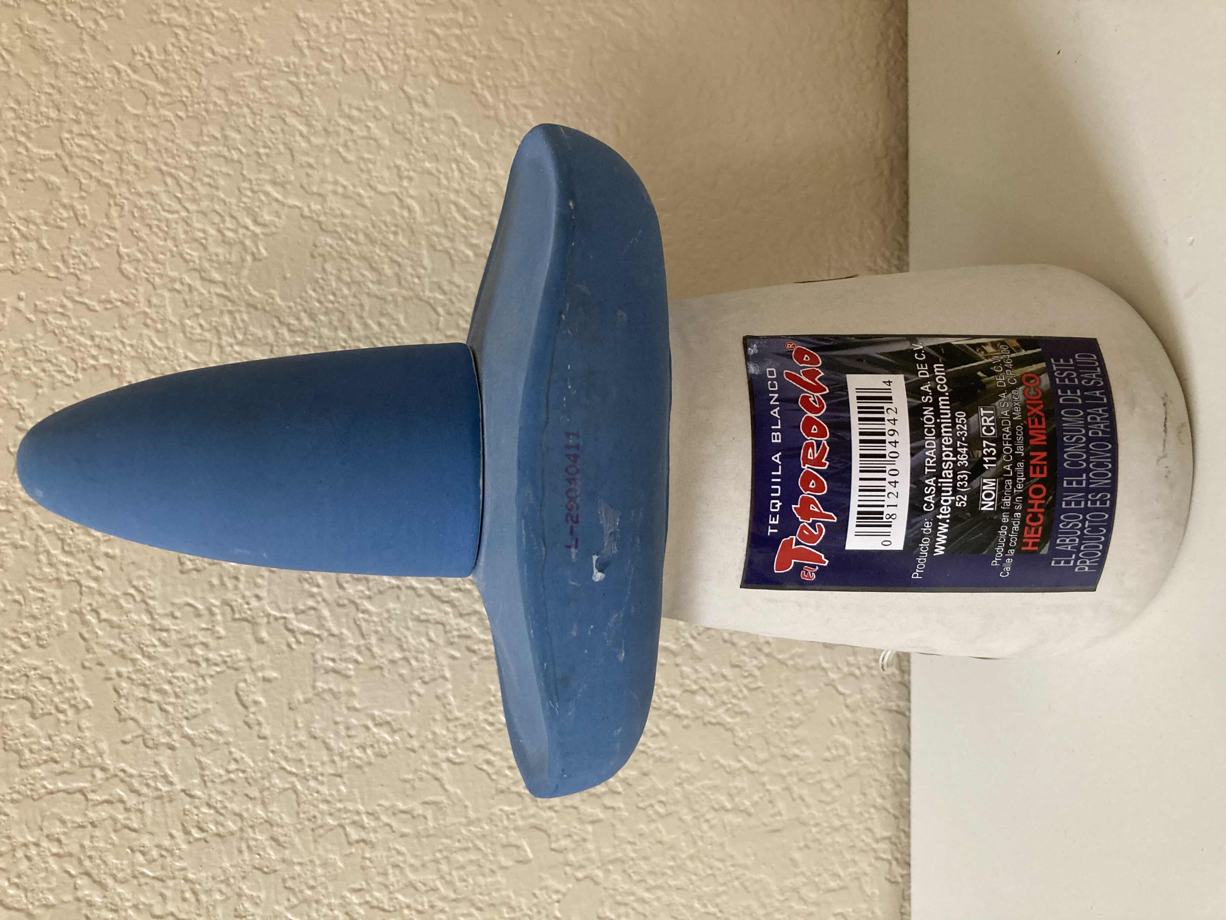 Photo 3 of EL TEPOROCHO TEQUILA CERAMIC DECANTER 750ML