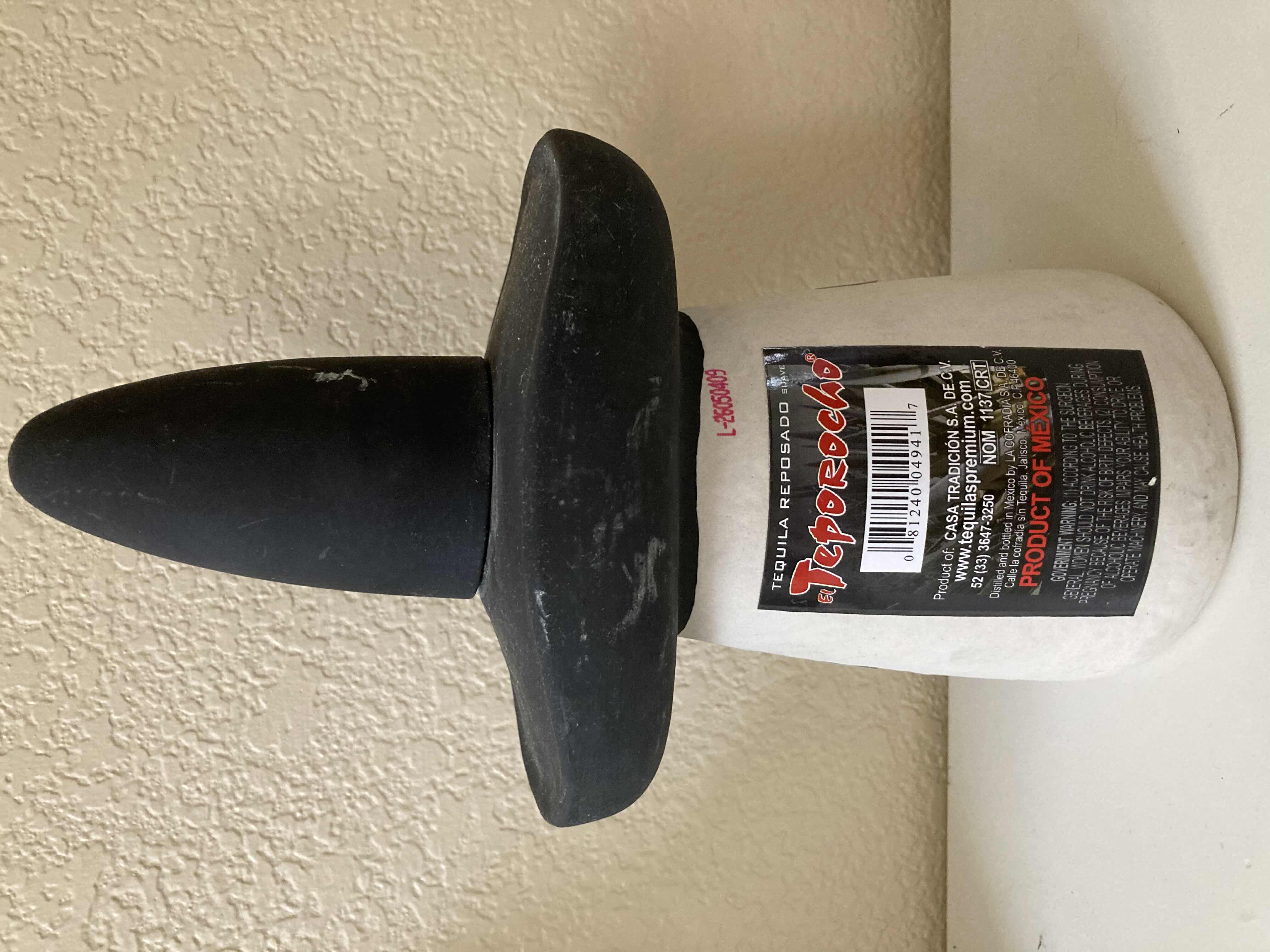 Photo 1 of EL TEPOROCHO TEQUILA CERAMIC DECANTER 750ML