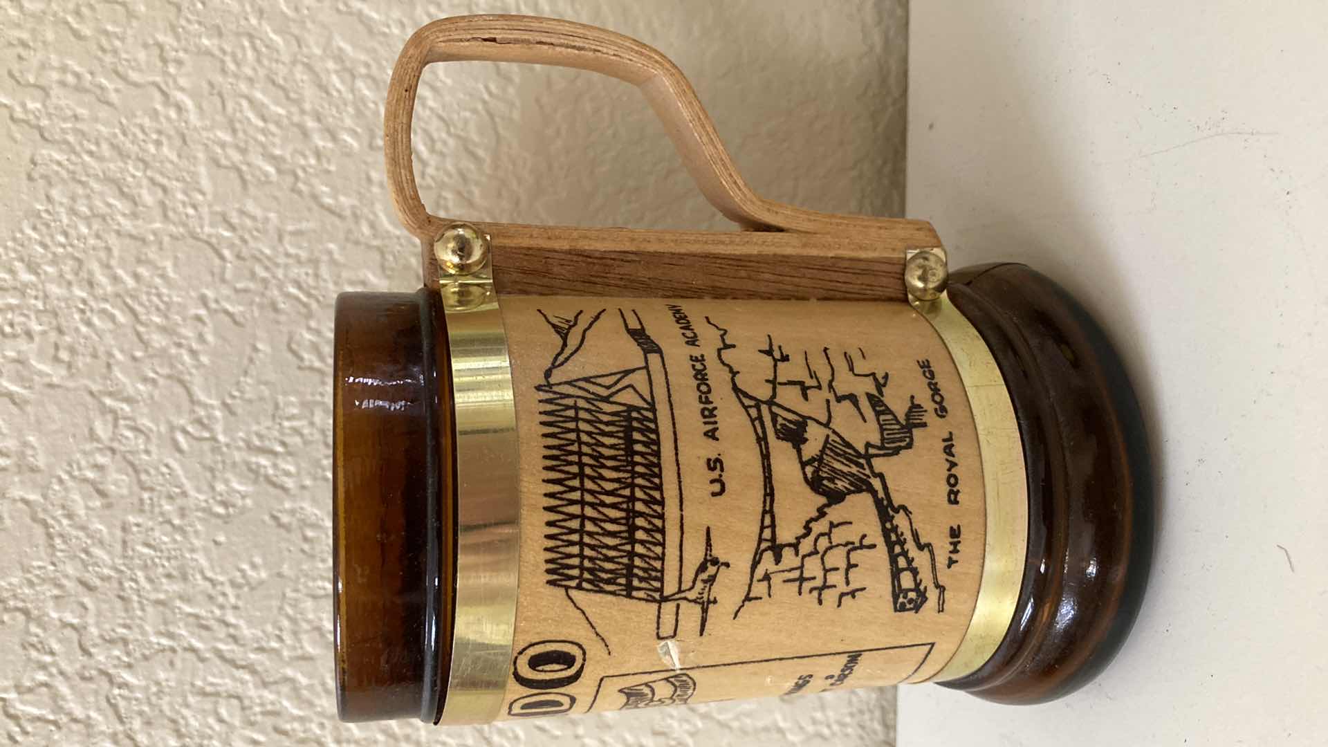 Photo 4 of COLORADO WOOD & GLASS STEIN 3.5” X 5.5”