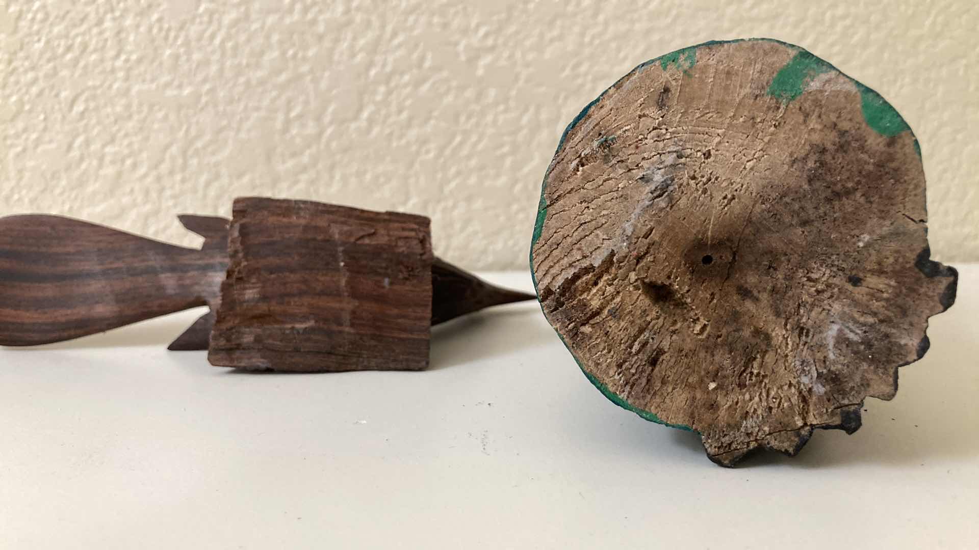 Photo 9 of HAND CARVED WOOD ROADRUNNER H3” & HANDCRAFTED WOOD TOUCAN H8” DECOR