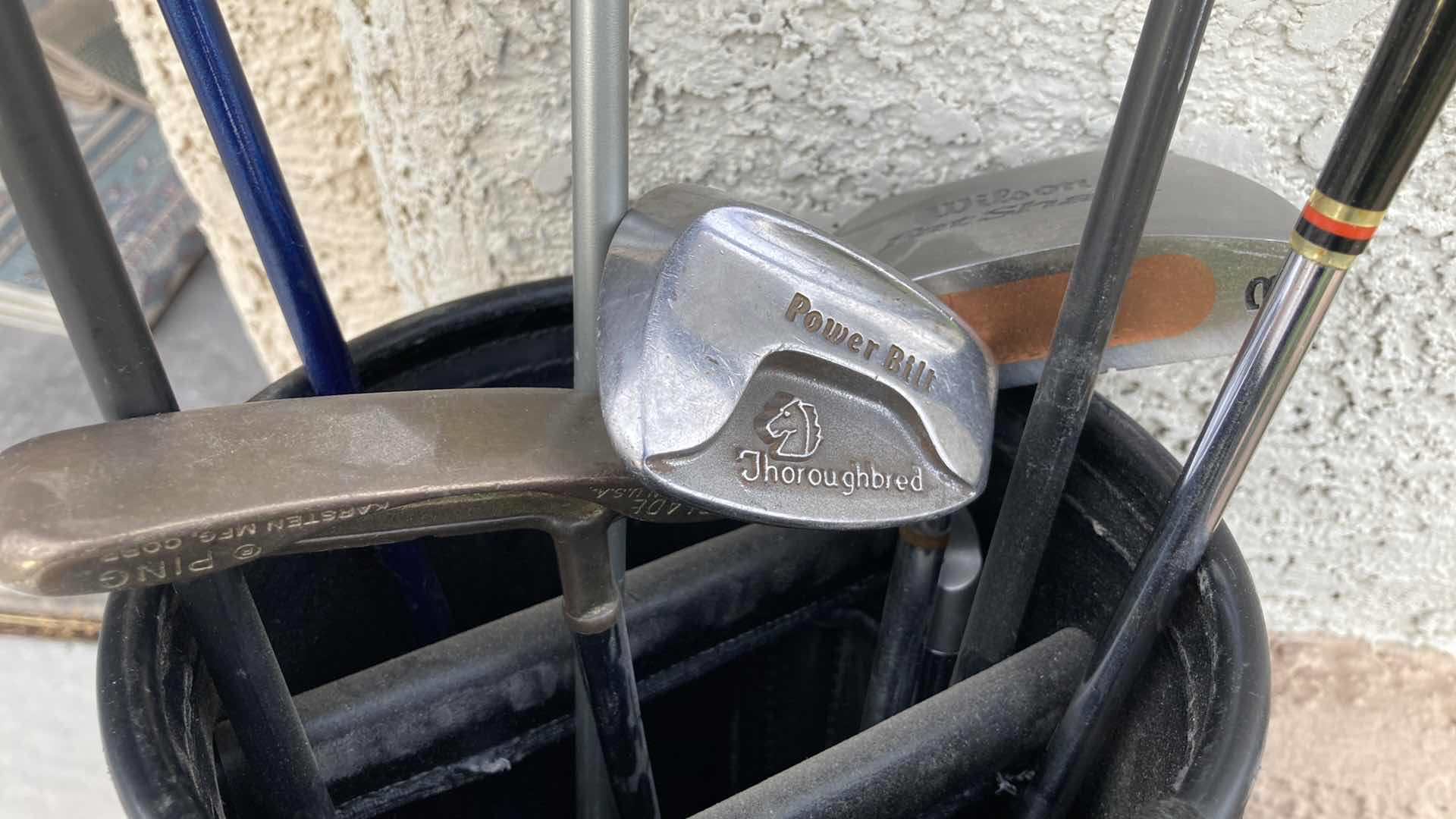 Photo 1 of GOLF DOLLIES (2) & GOLF CLUBS W BAG