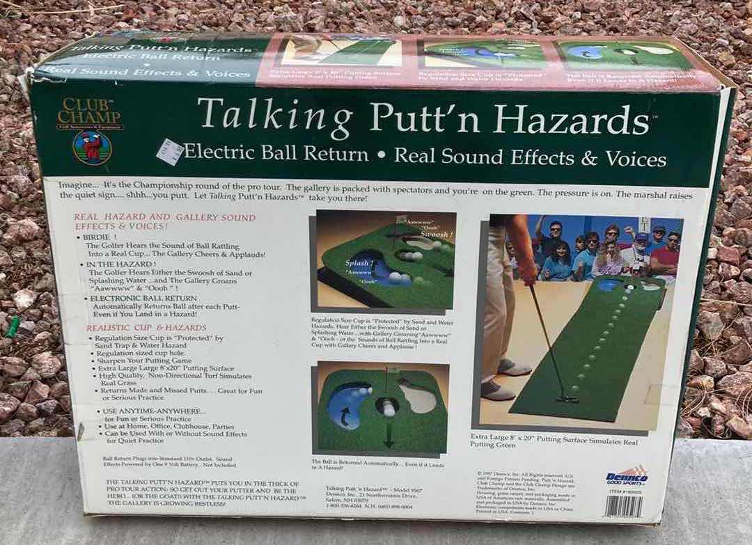 Photo 1 of CLUB CHAMP TALKING PUTT N HAZARDS
