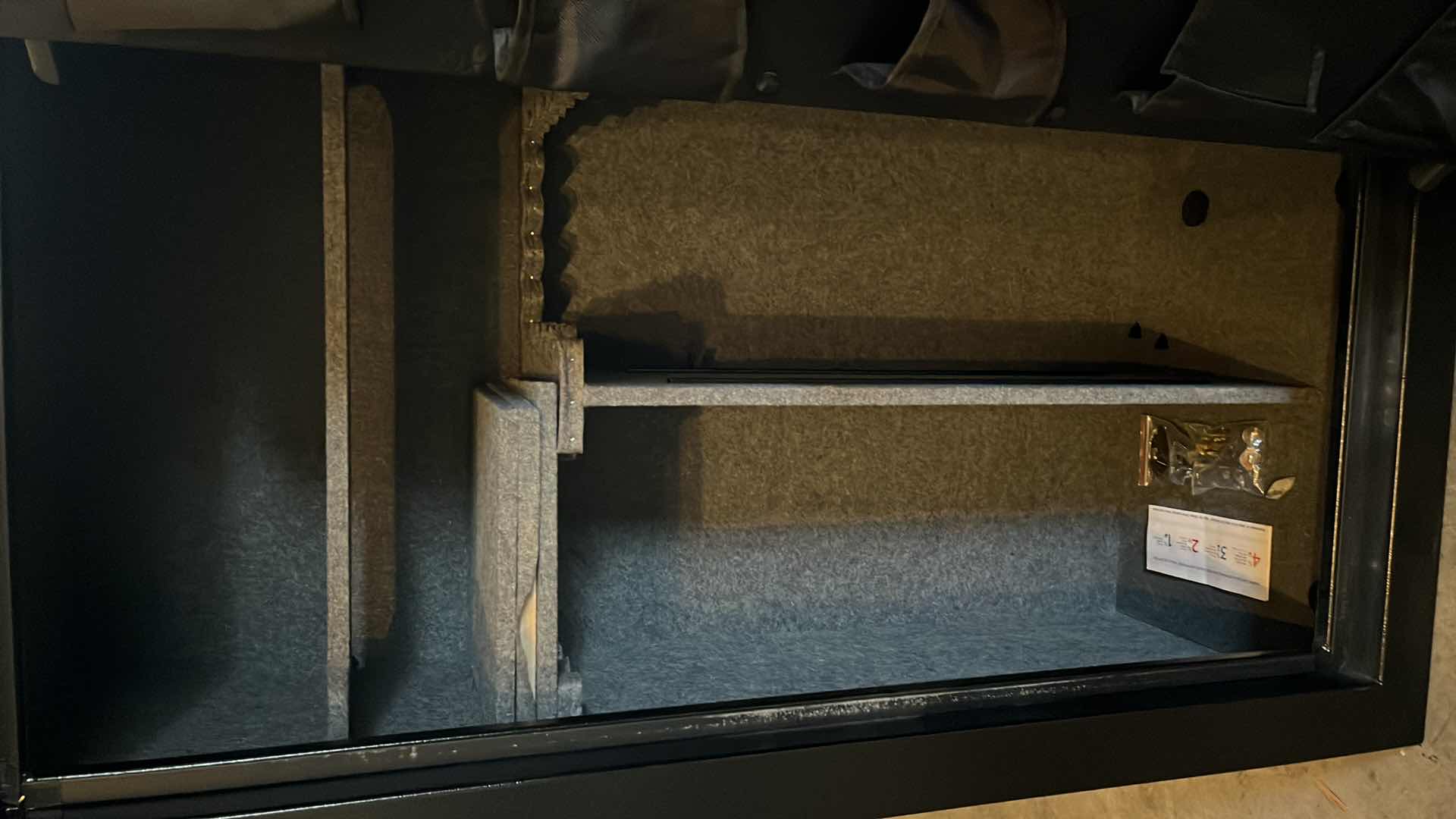 Photo 1 of BIG HORN CLASSIC BLACK GUN SAFE W CODE ENTRY 29” X 22.5” H55.75”