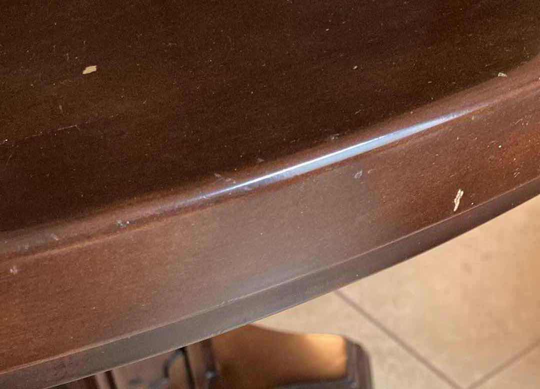 Photo 1 of SOLID WOOD DINING TABLE W EXTENSION 48” X 48” H28”