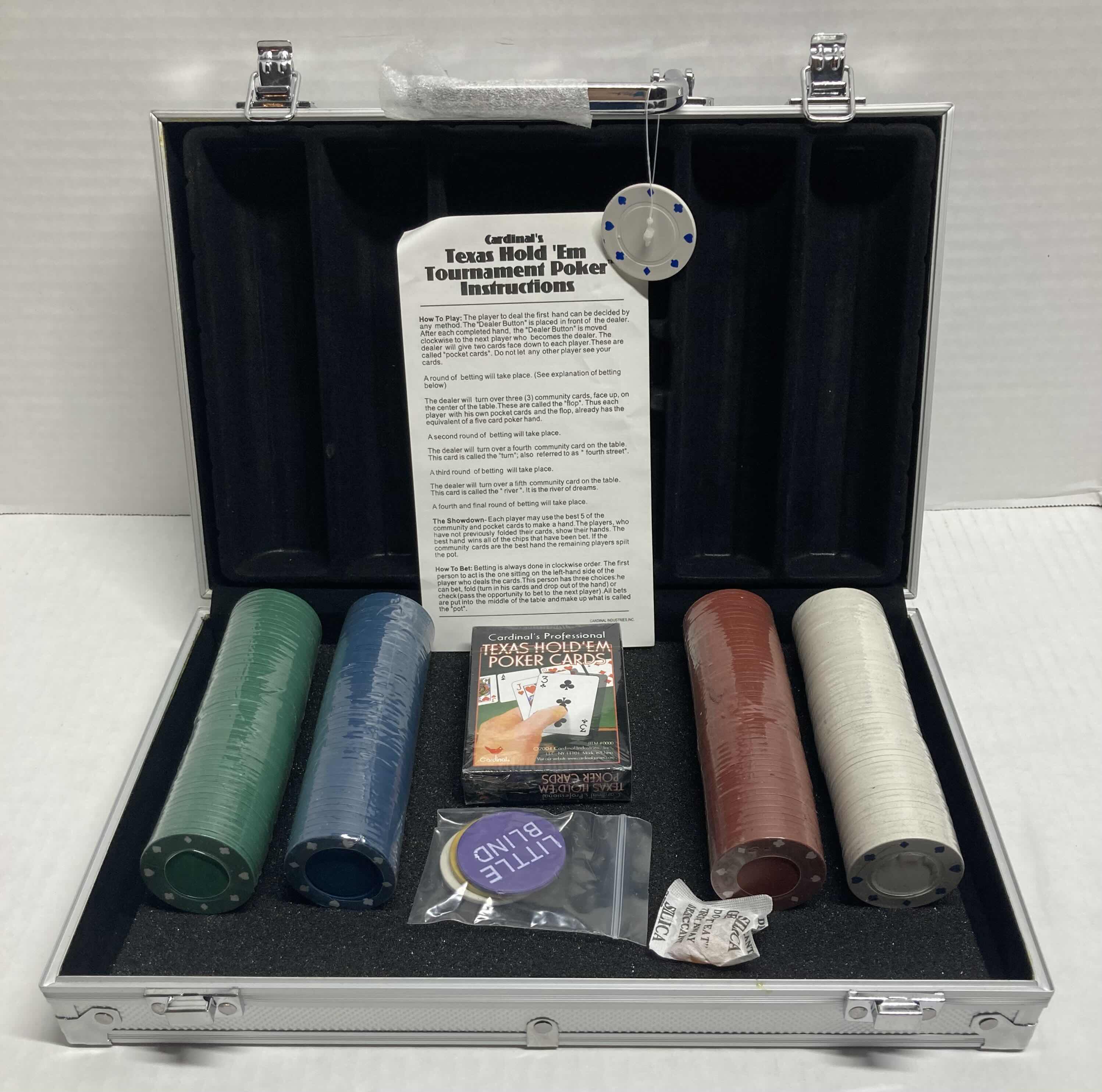 Photo 1 of CARDINAL’S PROFESSIONAL POKER CHIP SET