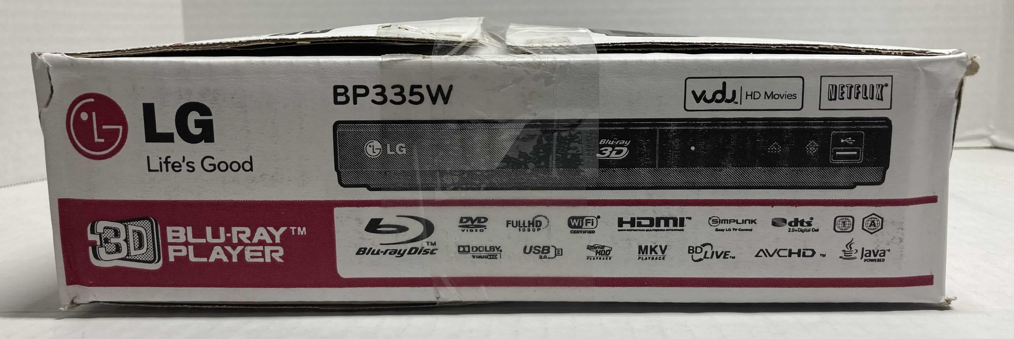 Photo 1 of LG 3D BLU RAY PLAYER MODEL BP335W