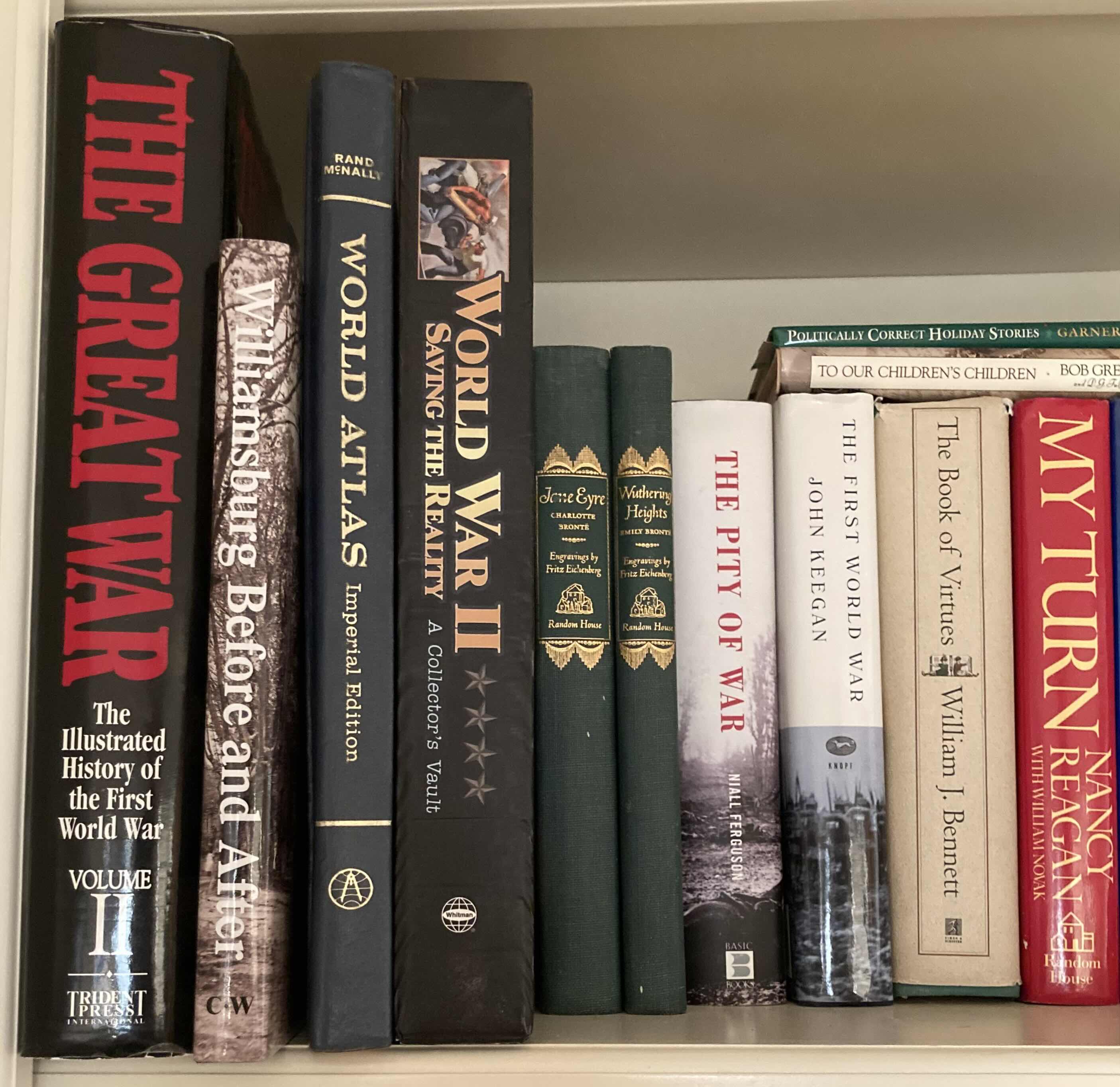 Photo 1 of BOOKS- HISTORY & MYSTERY FICTION/NONFICTION HARD COVER BOOKS (18)