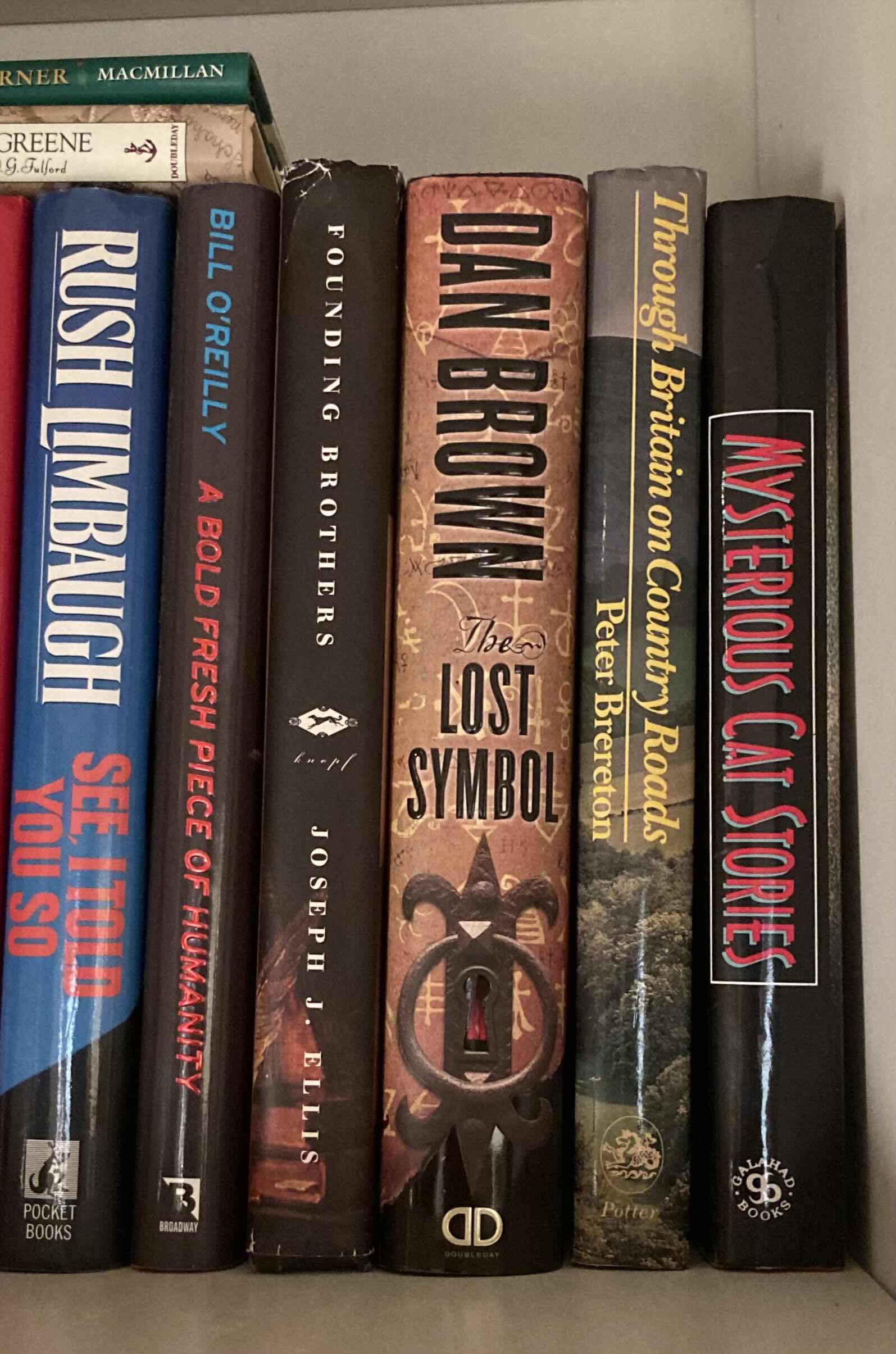 Photo 1 of BOOKS- HISTORY & MYSTERY FICTION/NONFICTION HARD COVER BOOKS (18)