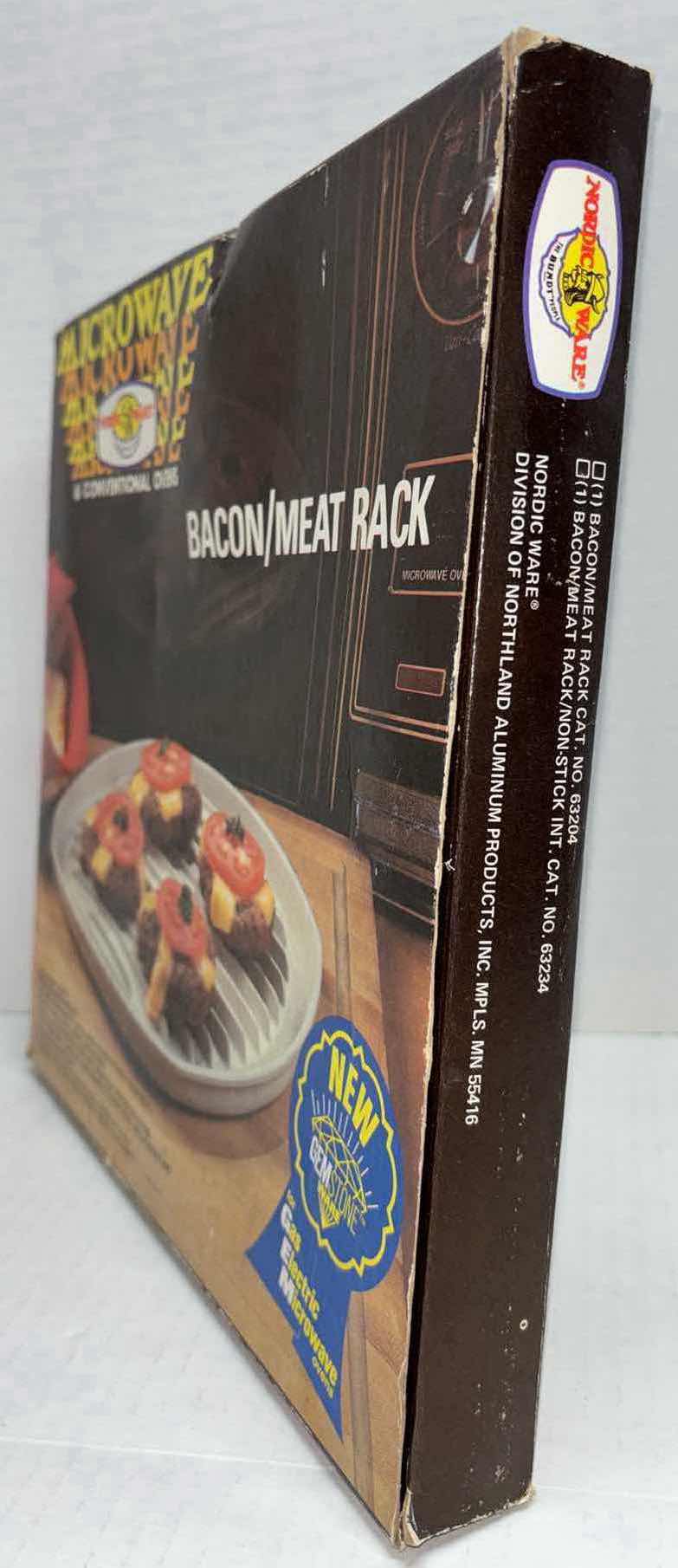 Photo 1 of NORDIC WARE MICROWAVE & CONVENTIONAL OVEN GEMSTONE WARE BACON/MEAT RACK
