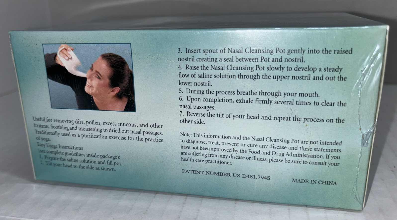 Photo 1 of NEW ANCIENT SECRETS NASAL CLEANSING POT