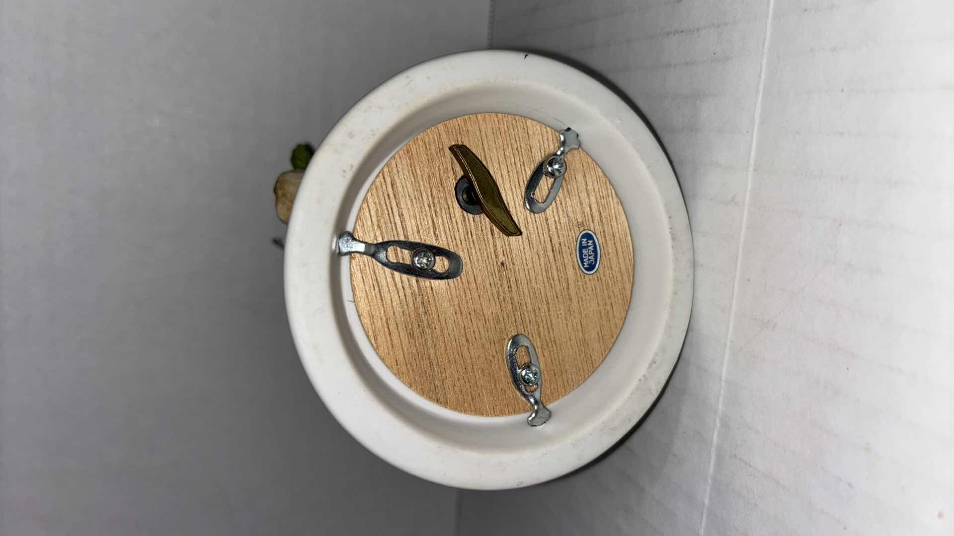 Photo 1 of PORCELAIN 5.5” BIRD FIGURINE/MUSIC BOX (MADE IN JAPAN)