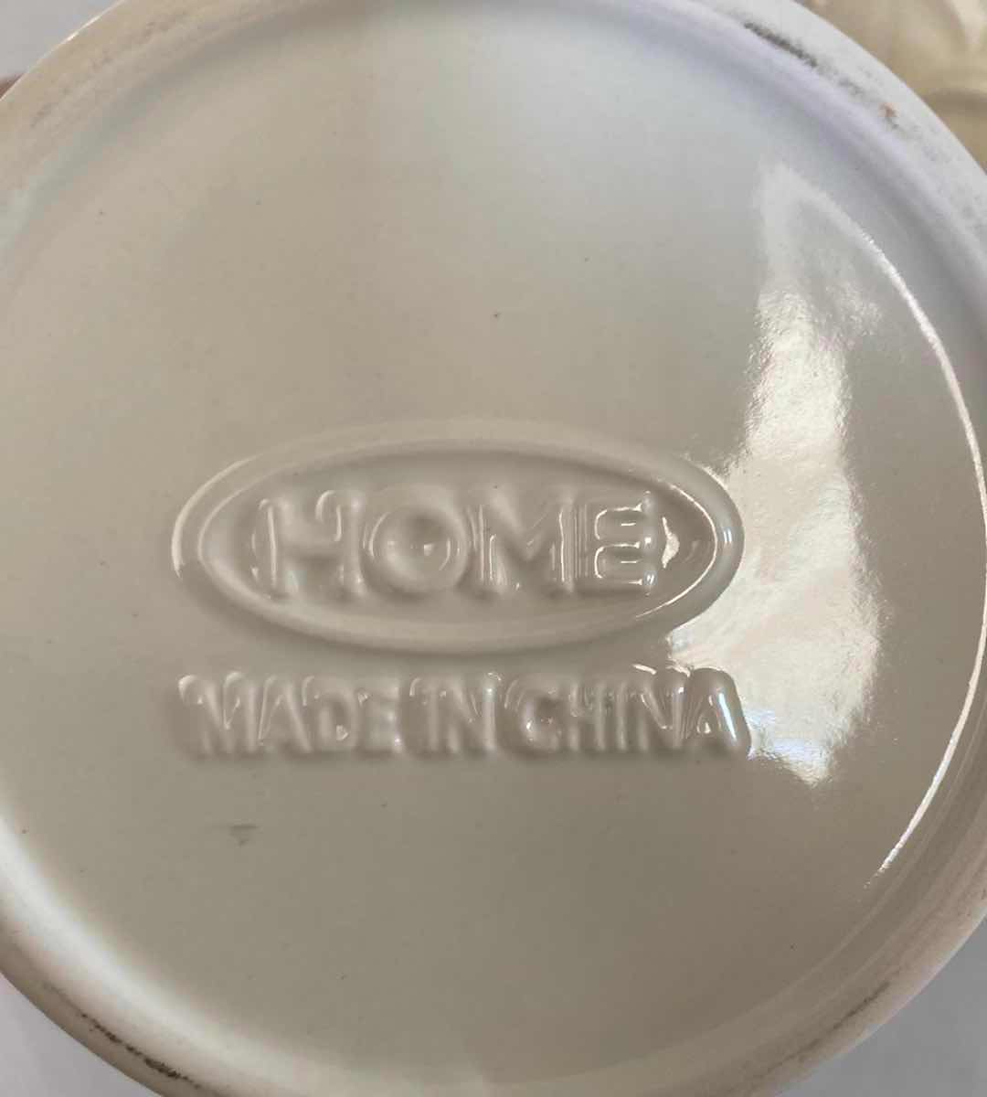 Photo 1 of HOME CREAM CERAMIC ARTICHOKE STATUE & URN PLANTER H12.5”