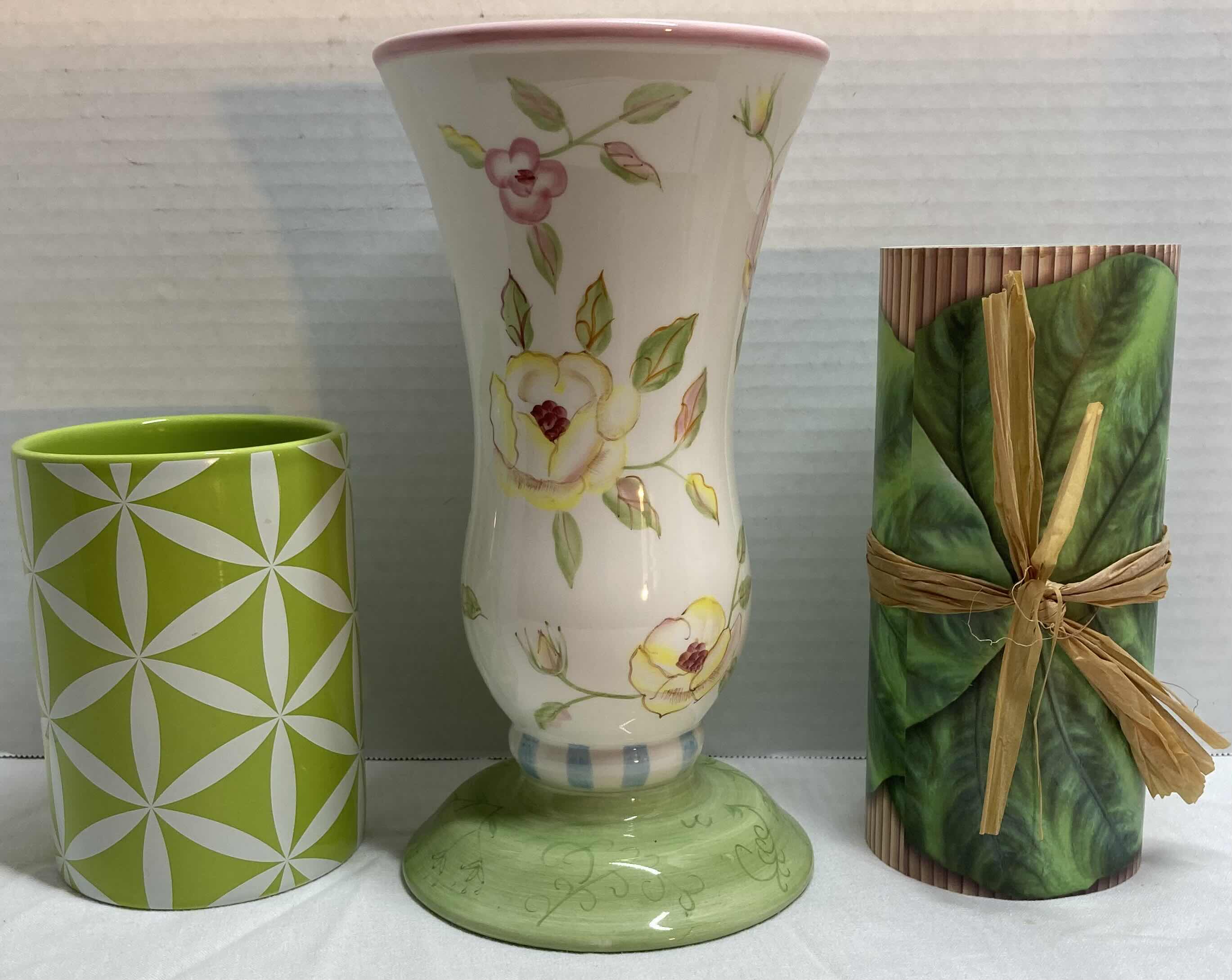 Photo 1 of VASES VARIOUS STYLES & SIZES H10”