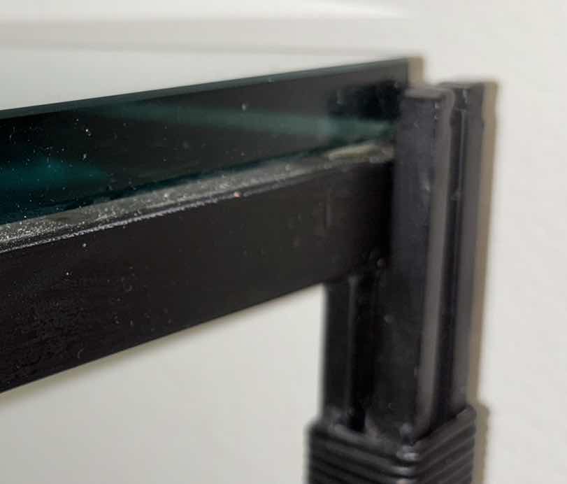 Photo 1 of VINTAGE COFFEE TABLE W .75” TEMPERED GLASS TOP (36” X 36” H17”)