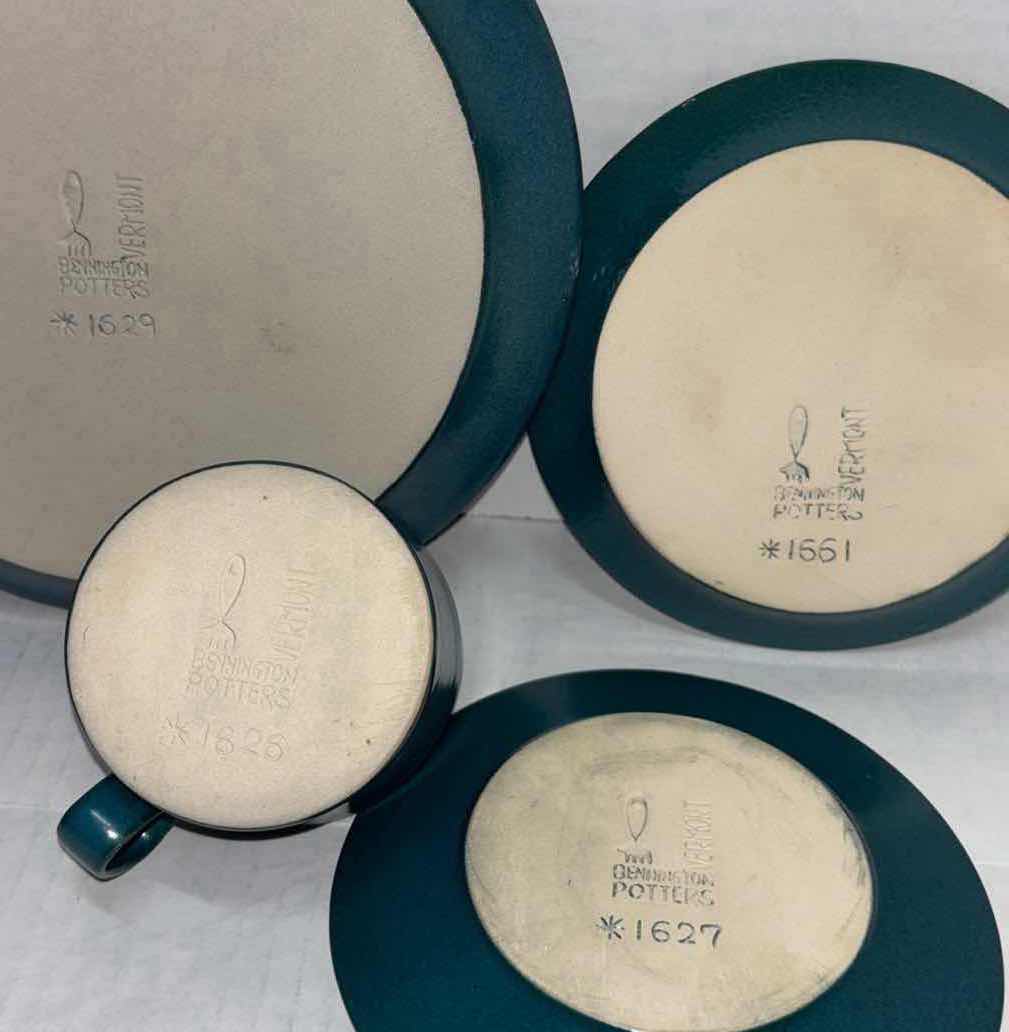 Photo 1 of 16 PC BENNINGTON POTTERS VERMONT YUSUKE AIDA POTTERY DISH WARE