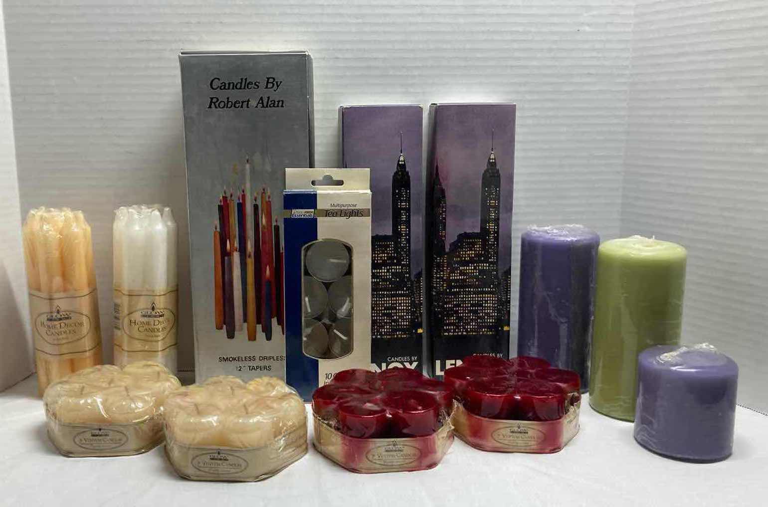 Photo 1 of CANDLES & CANDLE HOLDERS- VARIOUS STYLES & SIZES