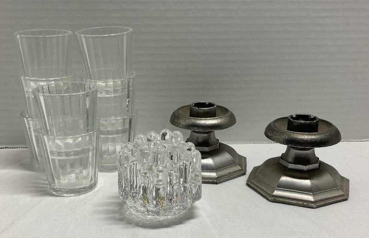 Photo 1 of CANDLES & CANDLE HOLDERS- VARIOUS STYLES & SIZES