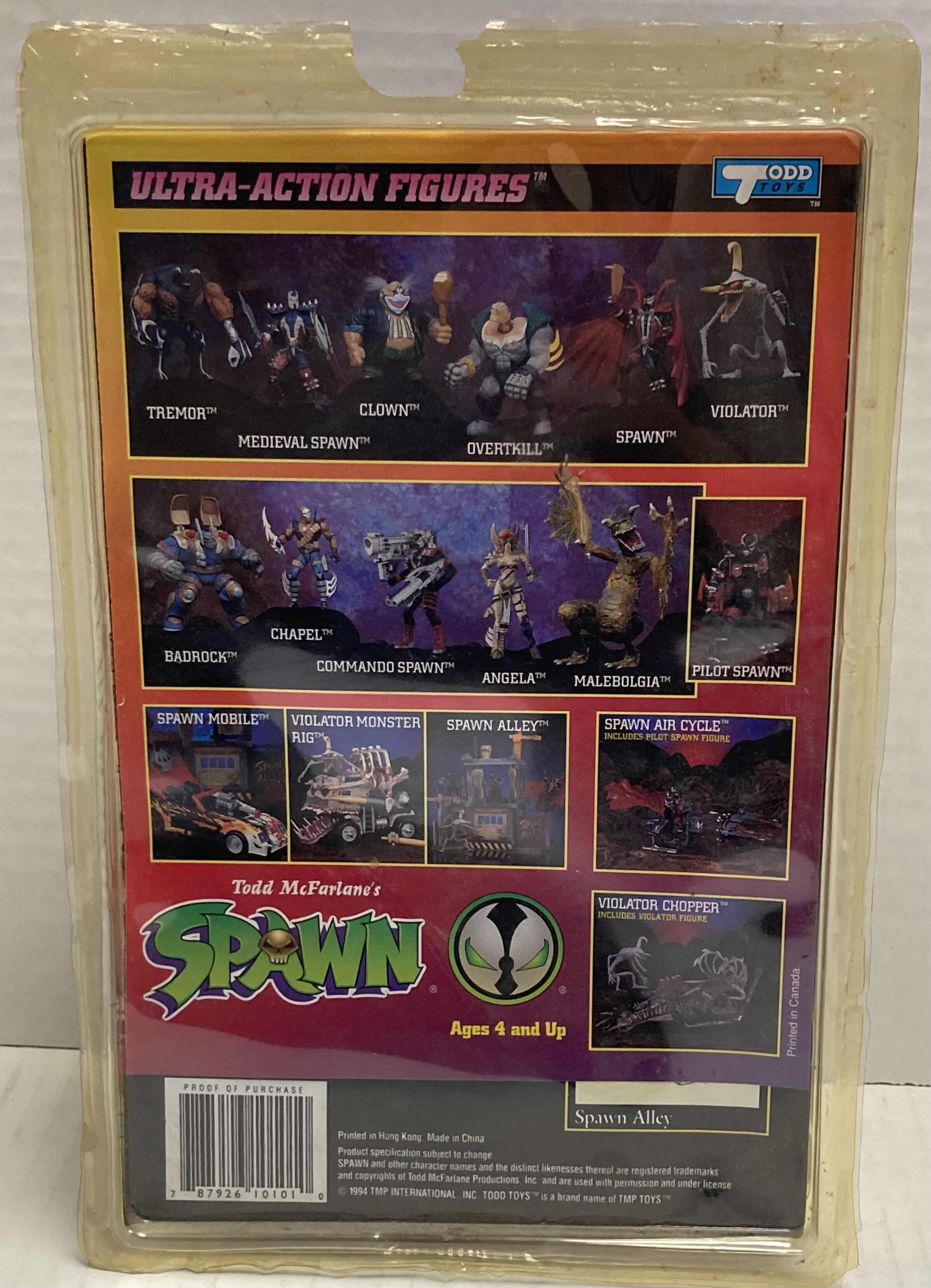 Photo 2 of TODD TOYS SPAWN POSE-ABLE ACTION FIGURE SPECIAL EDITION W COMIC BOOK