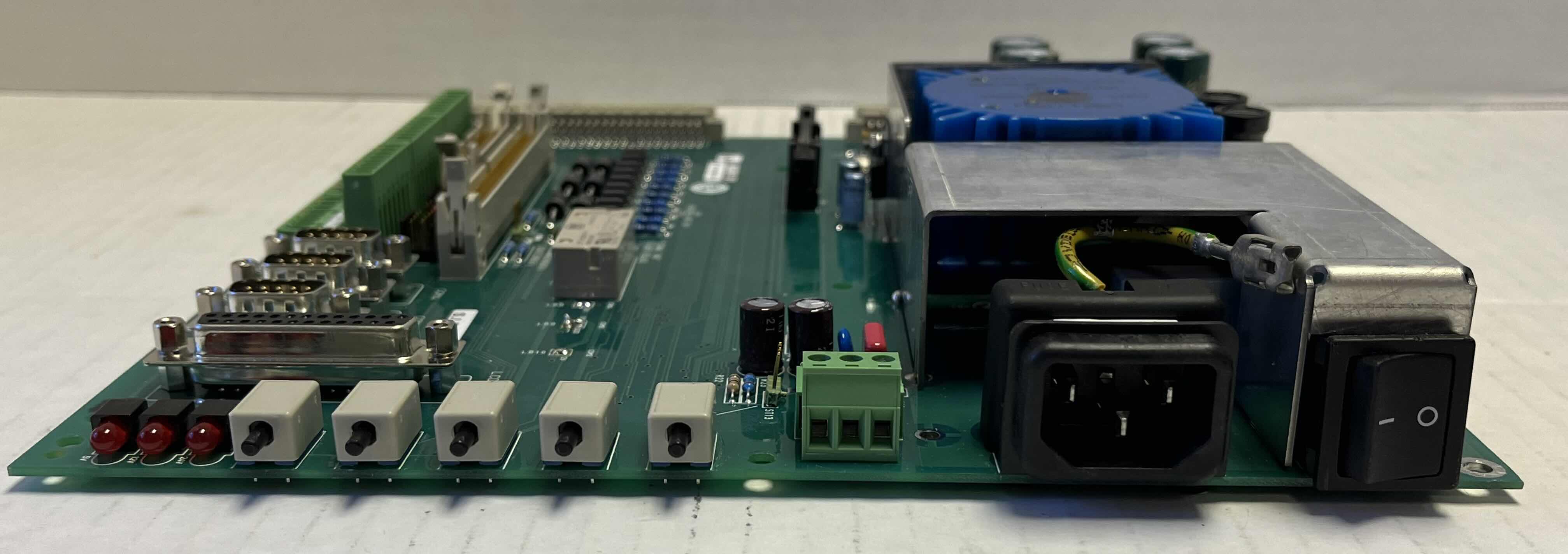 Photo 1 of SCHEIDT & BACHMANN CIRCUITBOARD BEST.LPL.VB.PL.+NT 120V RSTE20-E EPR6 KONDENS.PCB CON.BOARD+PS 120V RST (EMB.VI) TROPICALIZED Artnr. 04 332610 (A) 4514