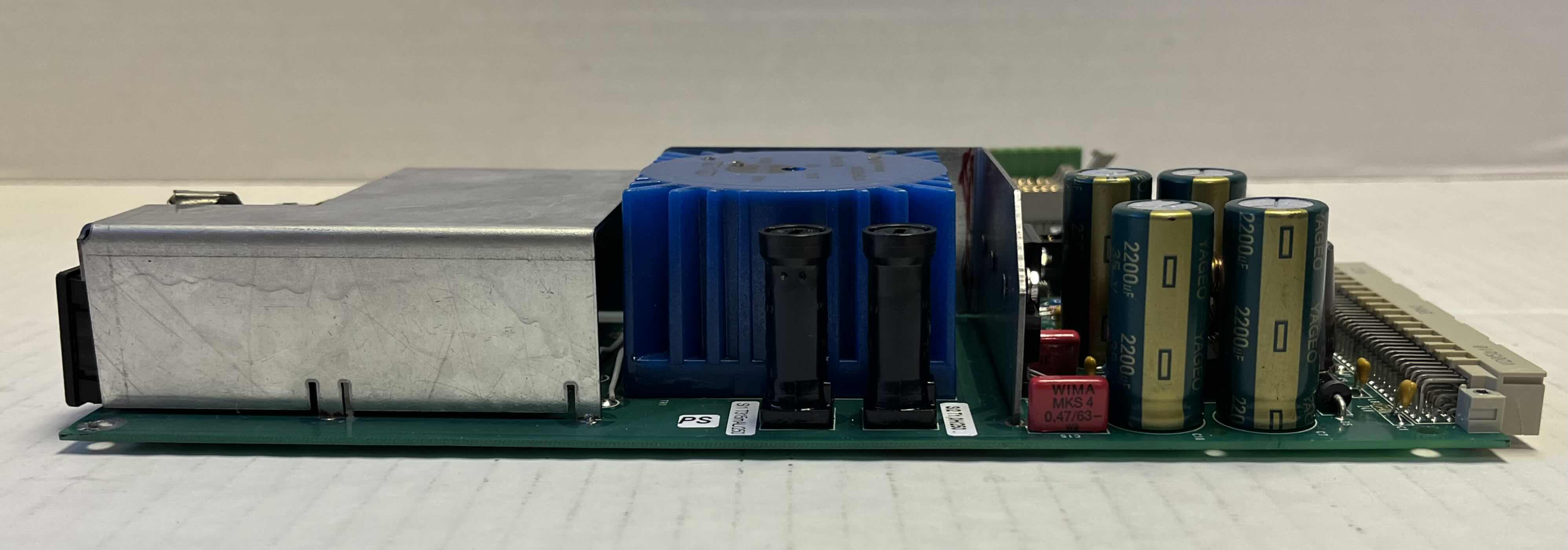 Photo 1 of SCHEIDT & BACHMANN CIRCUITBOARD BEST.LPL.VB.PL.+NT 120V RSTE20-E EPR6 KONDENS.PCB CON.BOARD+PS 120V RST (EMB.VI) TROPICALIZED Artnr. 04 332610 (A) 4514