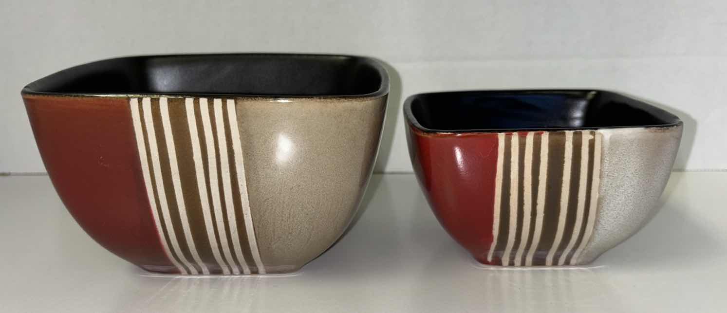 Photo 1 of NEW ELAMA DOWNTOWN LOFT 16 PC STONEWARE DINNERWARE SET W SERVICE FOR 4 (ELM-DOWNTOWN16)