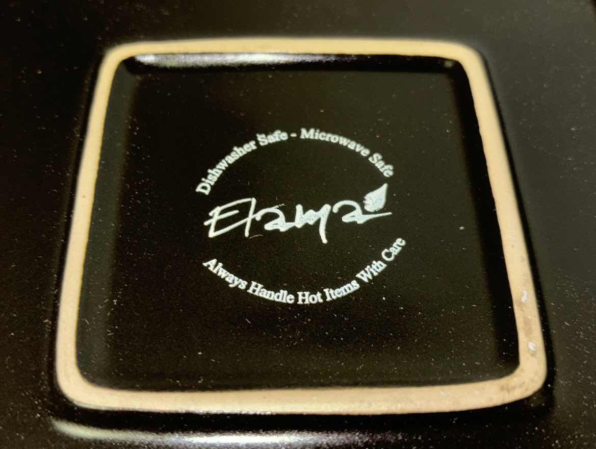 Photo 1 of NEW ELAMA DOWNTOWN LOFT 16 PC STONEWARE DINNERWARE SET W SERVICE FOR 4 (ELM-DOWNTOWN16)