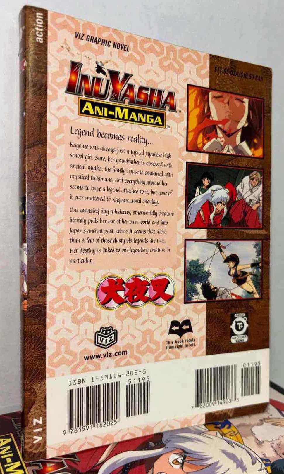 Photo 1 of INUYASHA ANI-MANGA VOL 1-14 BOOK SET BY RUMIKO TAKAHASHI