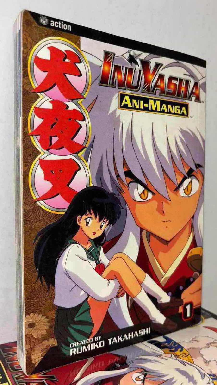 Photo 1 of INUYASHA ANI-MANGA VOL 1-14 BOOK SET BY RUMIKO TAKAHASHI