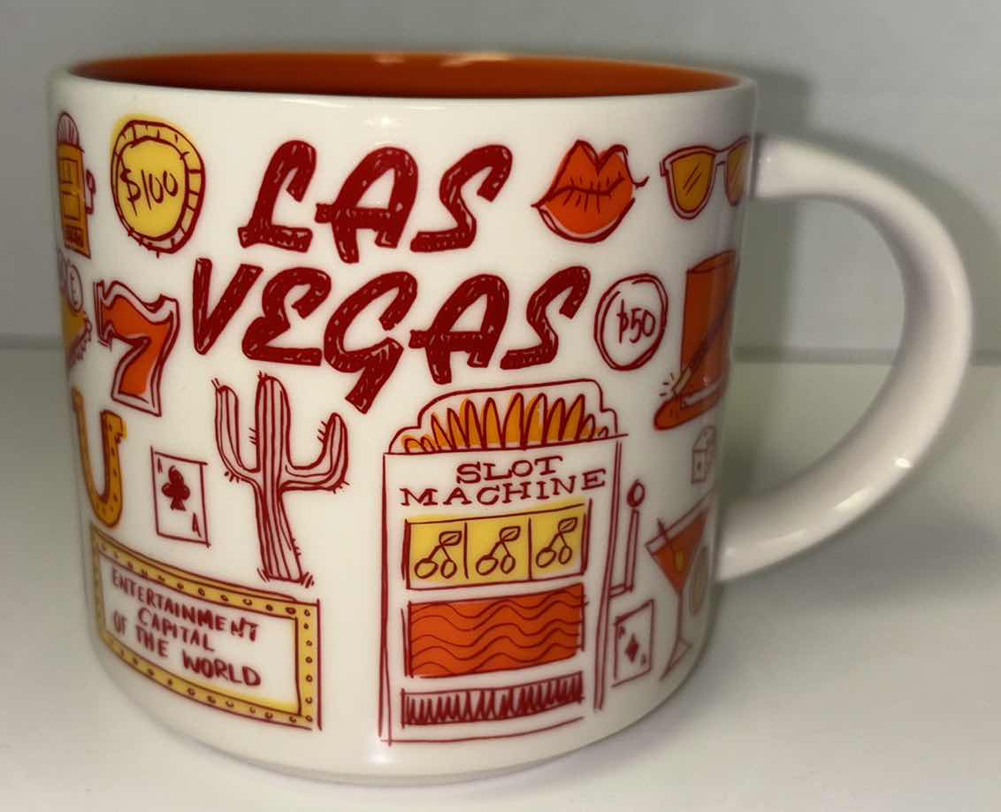 Photo 1 of STARBUCKS “BEEN THERE SERIES- ACROSS THE GLOBE COLLECTION”, LAS VEGAS 14 OZ CERAMIC MUG