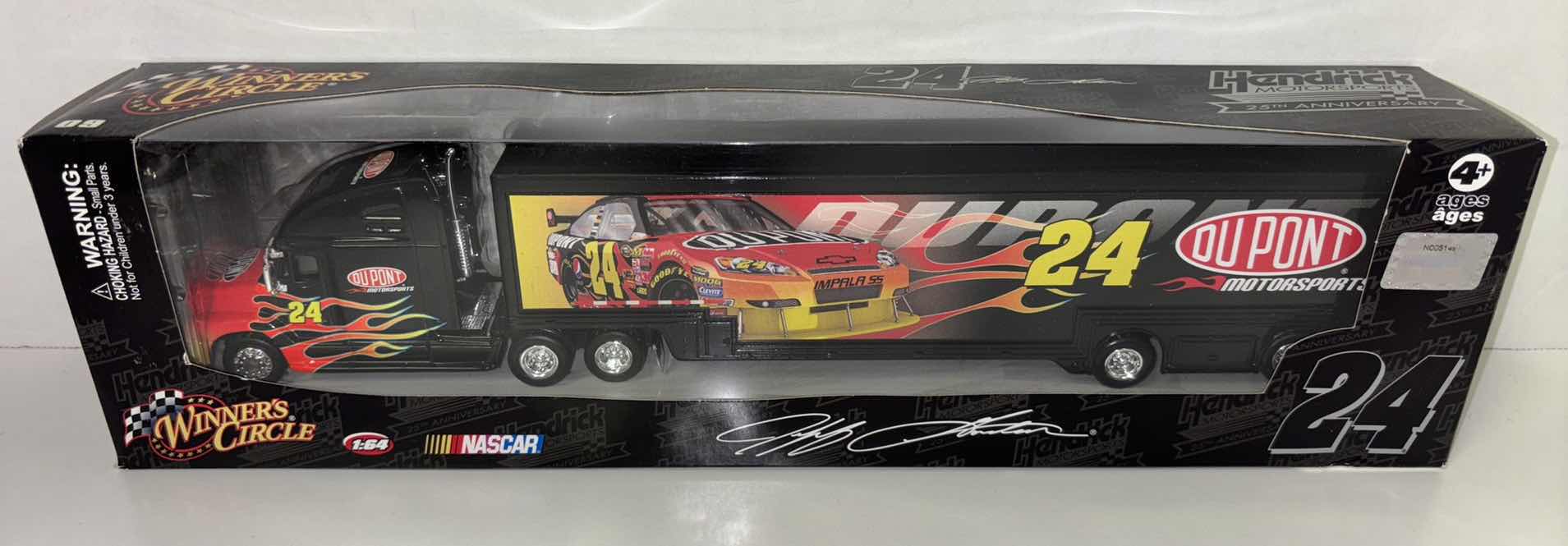 View 4 of NEW 2-PACK WINNERS CIRCLE NASCAR 2009 JEFF GORDON #24 1:64 SCALE RIG/TRAILER SETS (#07041 & #06740)