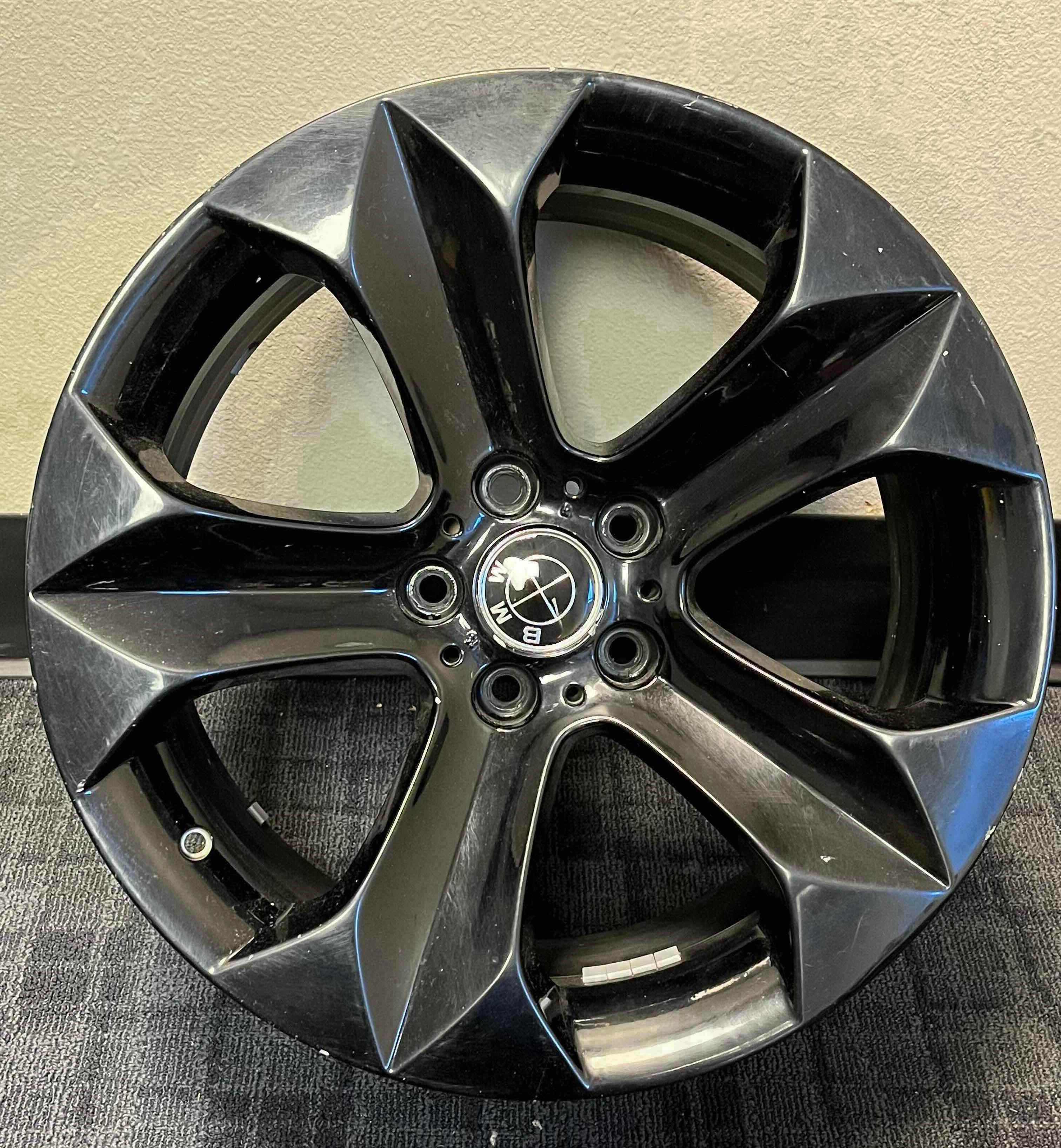 Photo 1 of BMW X5 19” BLACK FINISH ALLOY WHEELS RIMS E9Jx19EH2  SET OF 4 (READ NOTES)