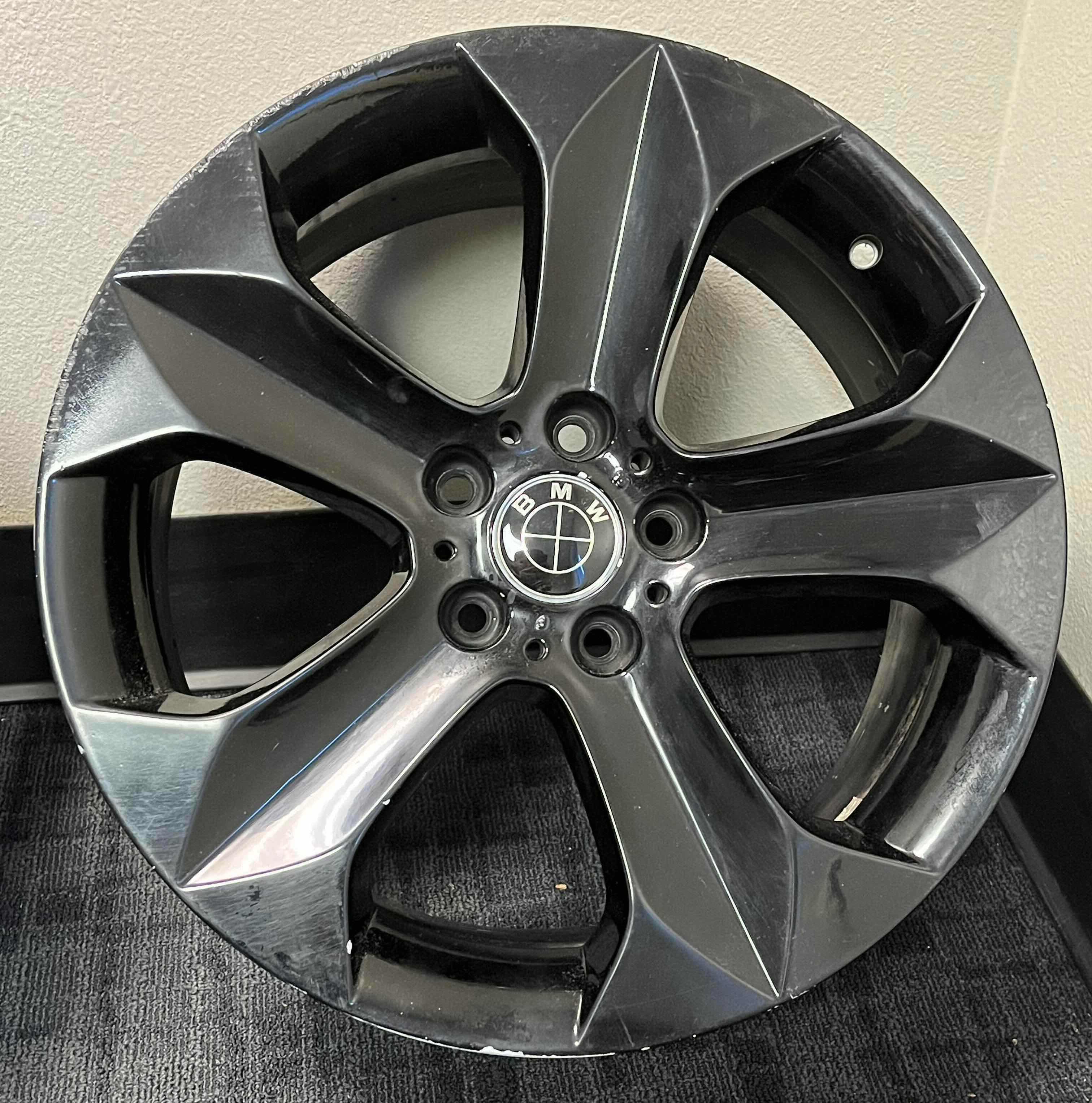 Photo 1 of BMW X5 19” BLACK FINISH ALLOY WHEELS RIMS E9Jx19EH2  SET OF 4 (READ NOTES)