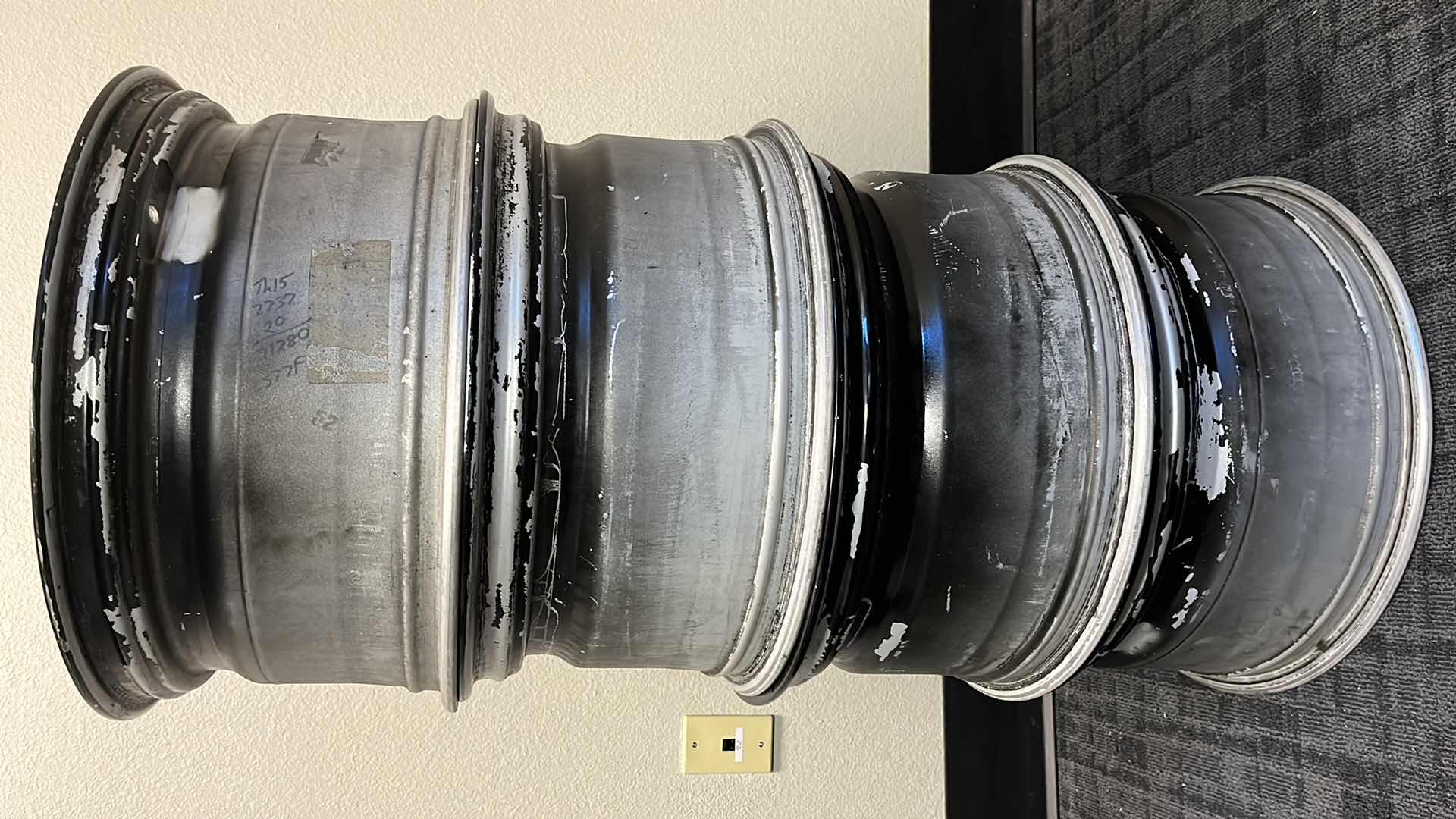 Photo 1 of BMW X5 19” BLACK FINISH ALLOY WHEELS RIMS E9Jx19EH2  SET OF 4 (READ NOTES)